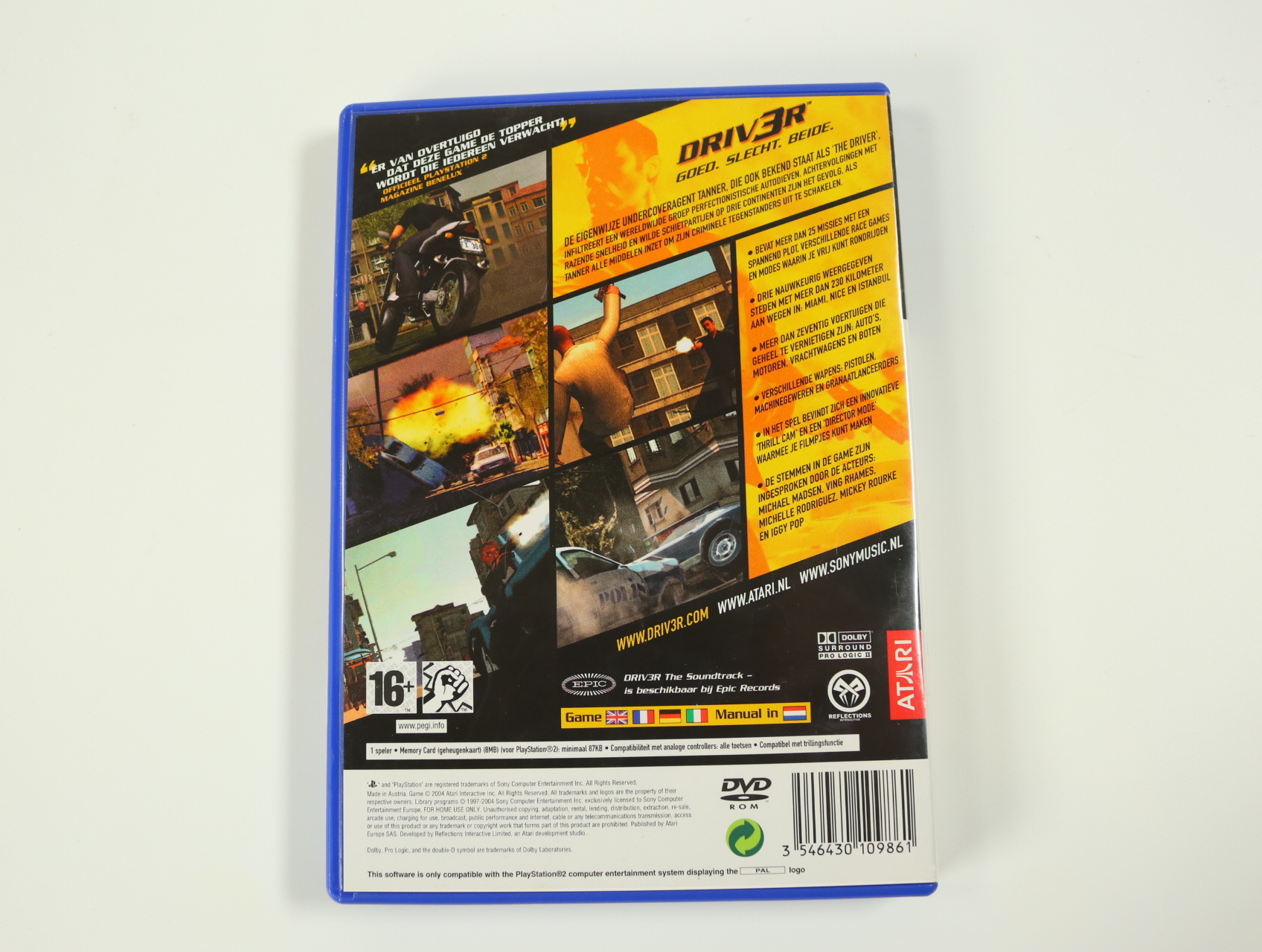 PlayStation 2 - Driv3r - productfoto 2