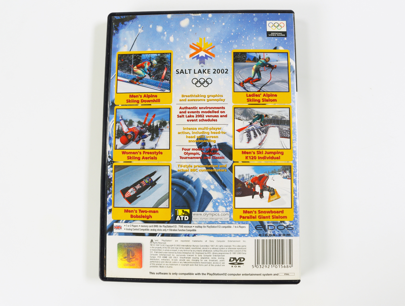 PlayStation 2 - Salt Lake 2002 - productfoto 2