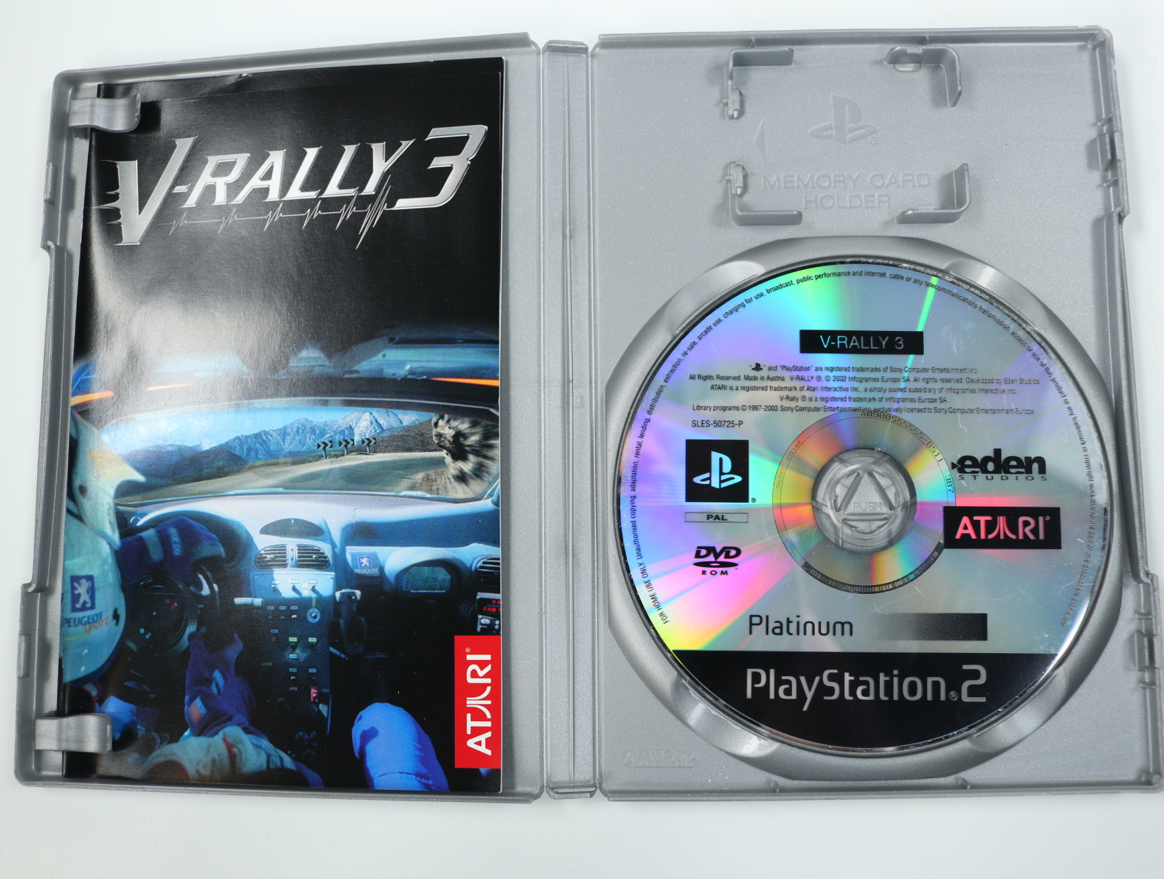 PlayStation 2 - V-Rally 3 [Platinum Hits] - productfoto 3