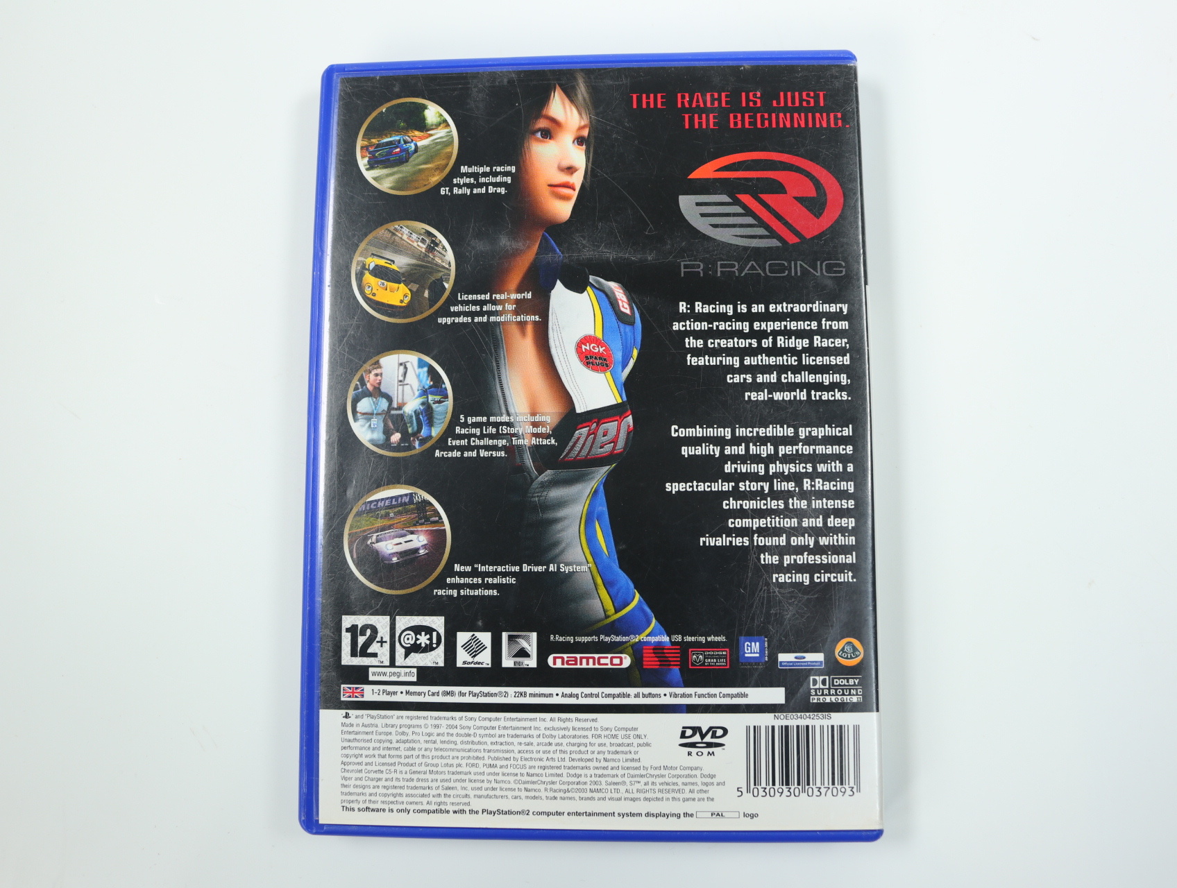 PlayStation 2 - R: Racing - productfoto 2