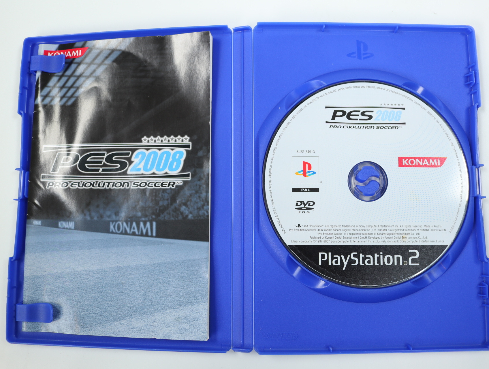 PlayStation 2 - Pro Evolution Soccer 2008 - productfoto 3