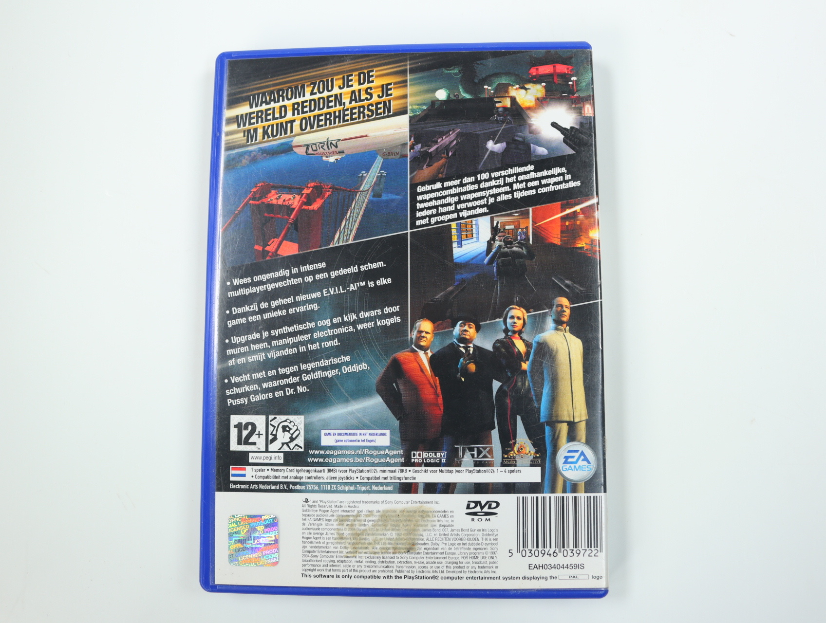 PlayStation 2 - GoldenEye: Rogue Agent - productfoto 2