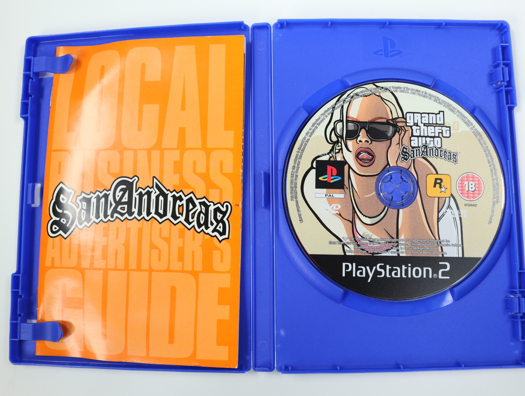 PlayStation 2 - Grand Theft Auto: San Andreas - productfoto 3