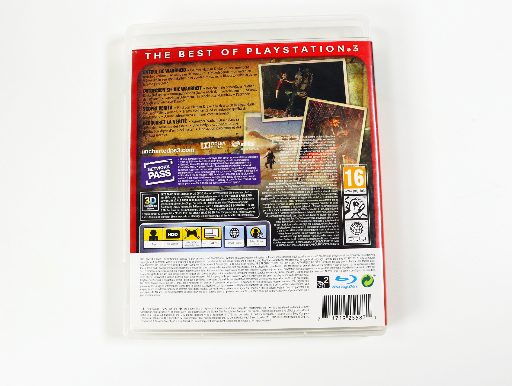 PlayStation 3 - Uncharted 3: Drake's Deception [Essentials] - productfoto 2
