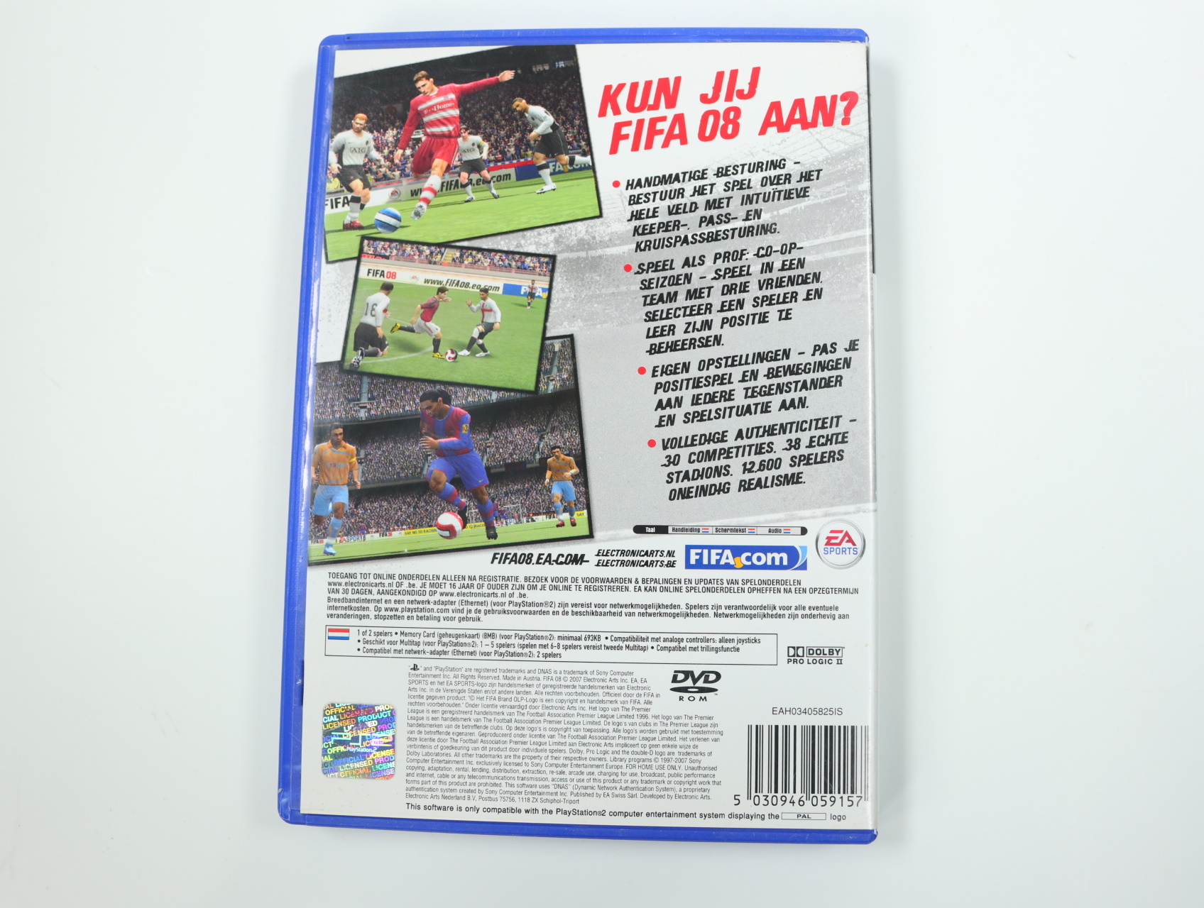 PlayStation 2 - FIFA 08 - productfoto 2