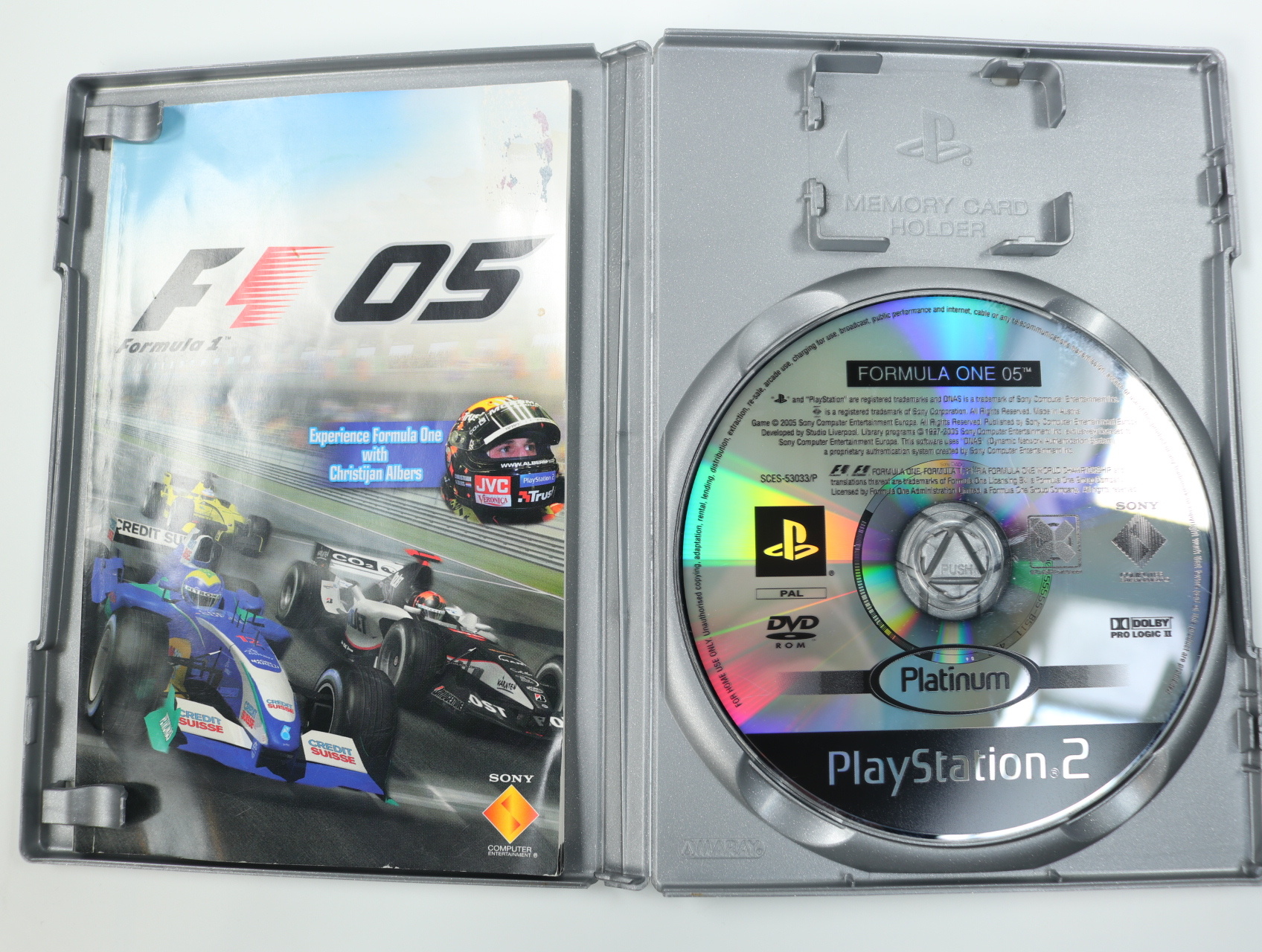 PlayStation 2 - F1 05 [Platinum Hits] - productfoto 3