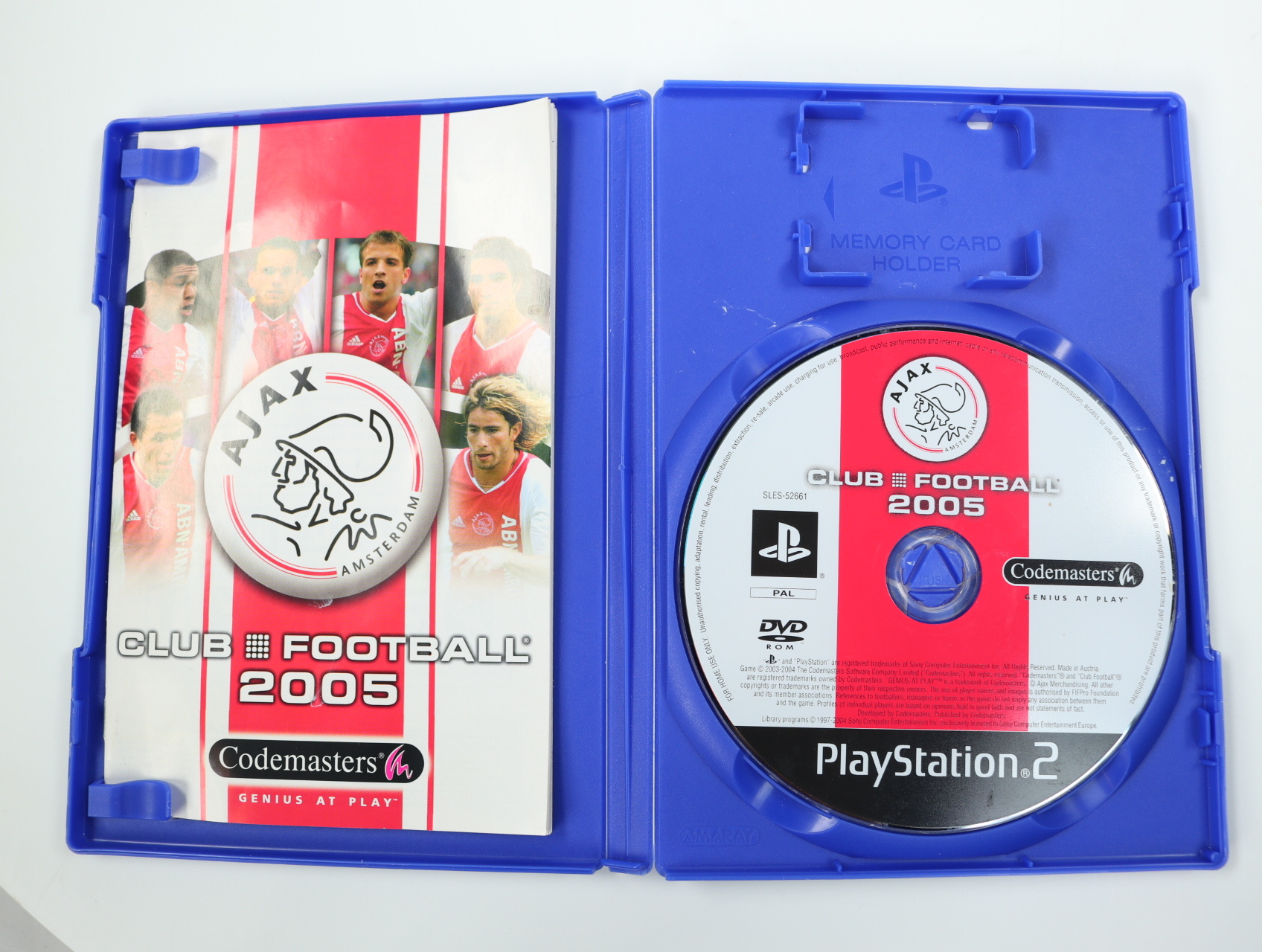 PlayStation 2 - Ajax Club Football 2005 - productfoto 3