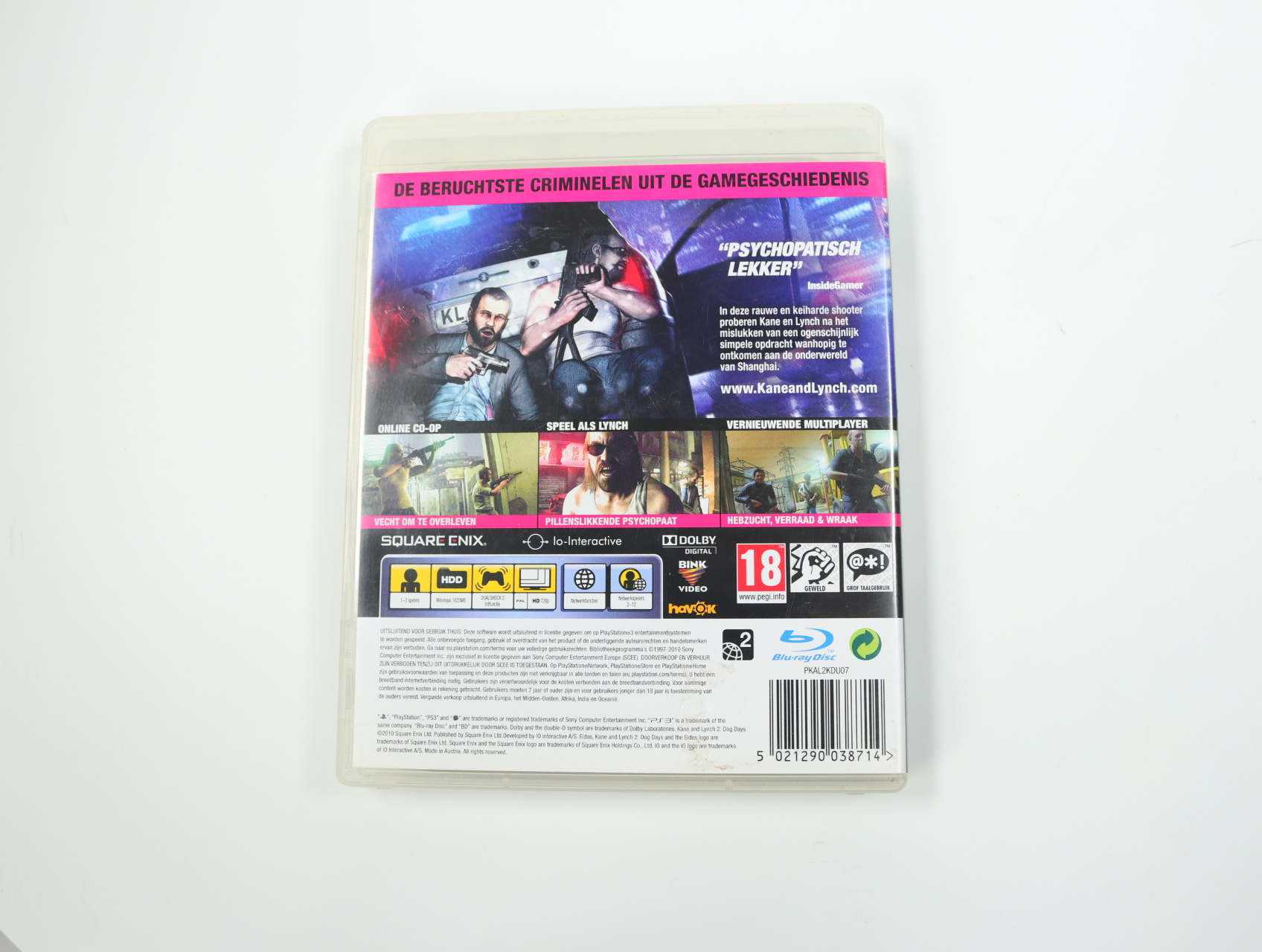PlayStation 3 - Kane & Lynch 2: Dog Days - productfoto 2