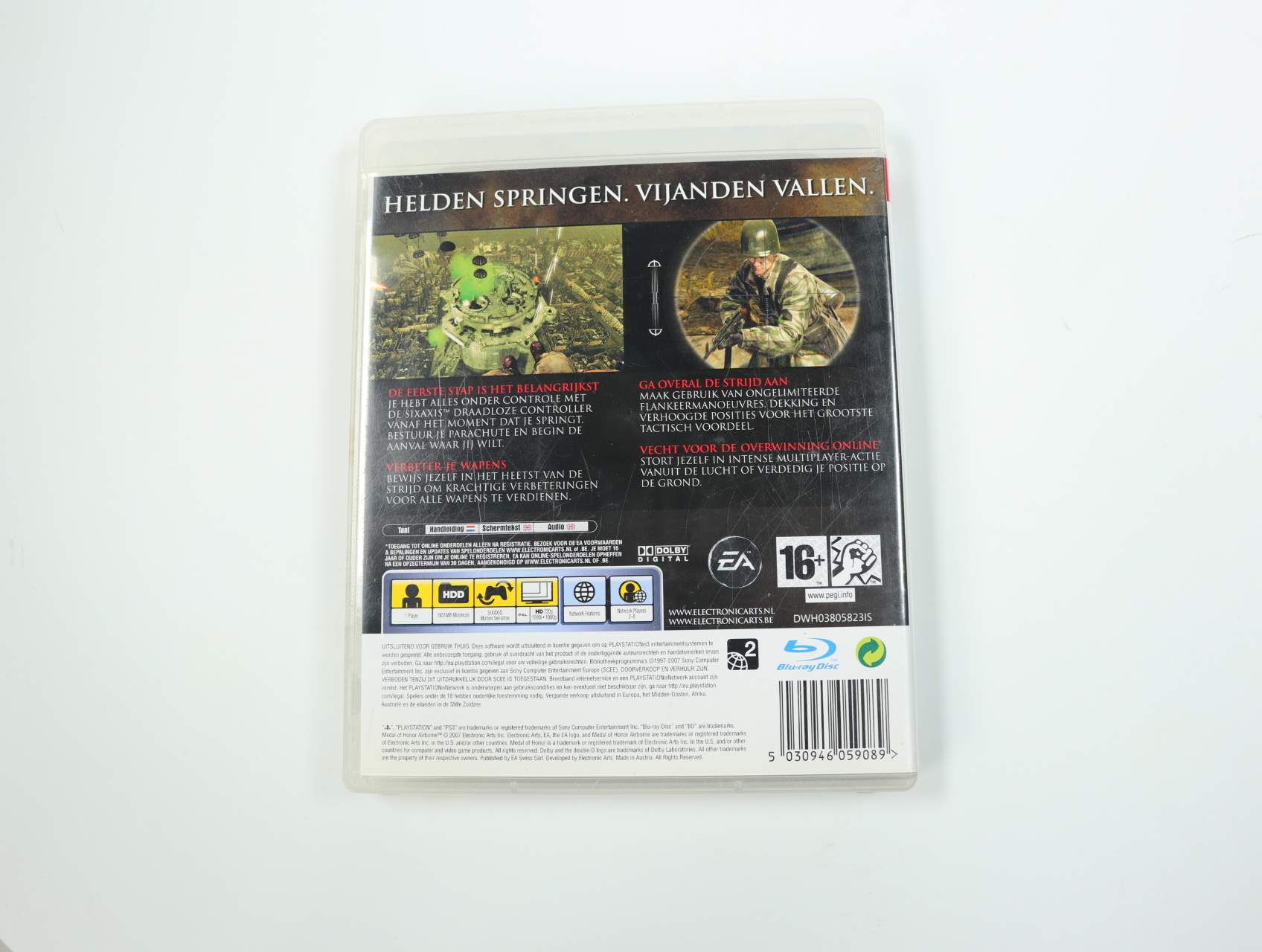 PlayStation 3 - Medal of Honor: Airborne - productfoto 2