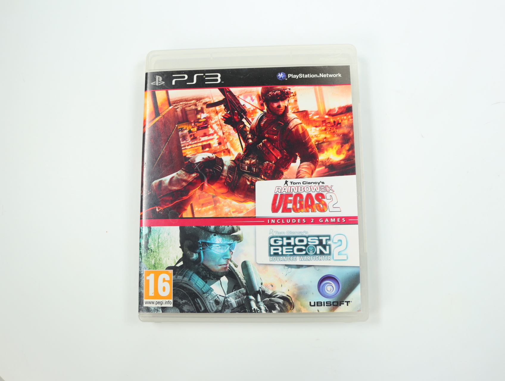 PlayStation 3 - Tom Clancy's Rainbow Six: Vegas 2 & Ghost Recon: Advanced Warfighter 2