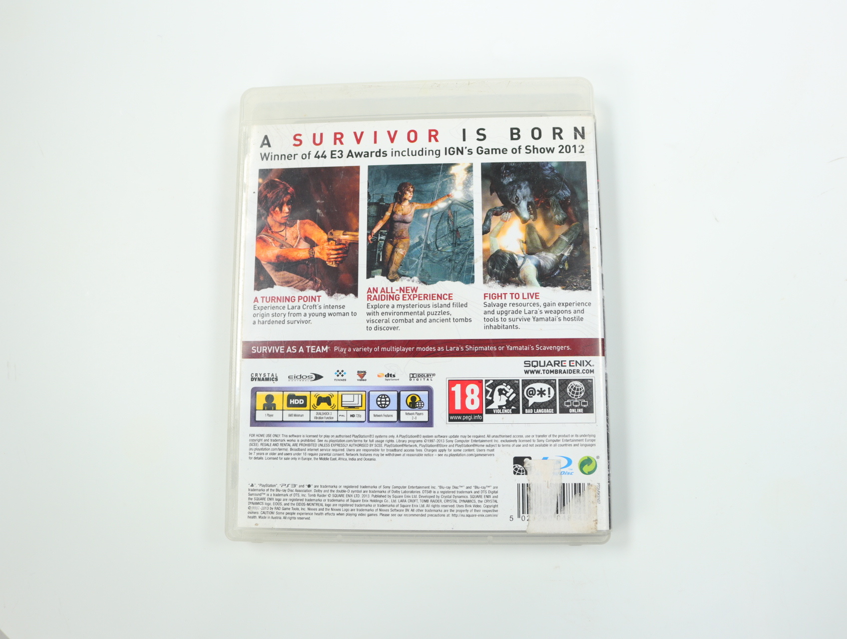 PlayStation 3 - Tomb Raider - productfoto 2