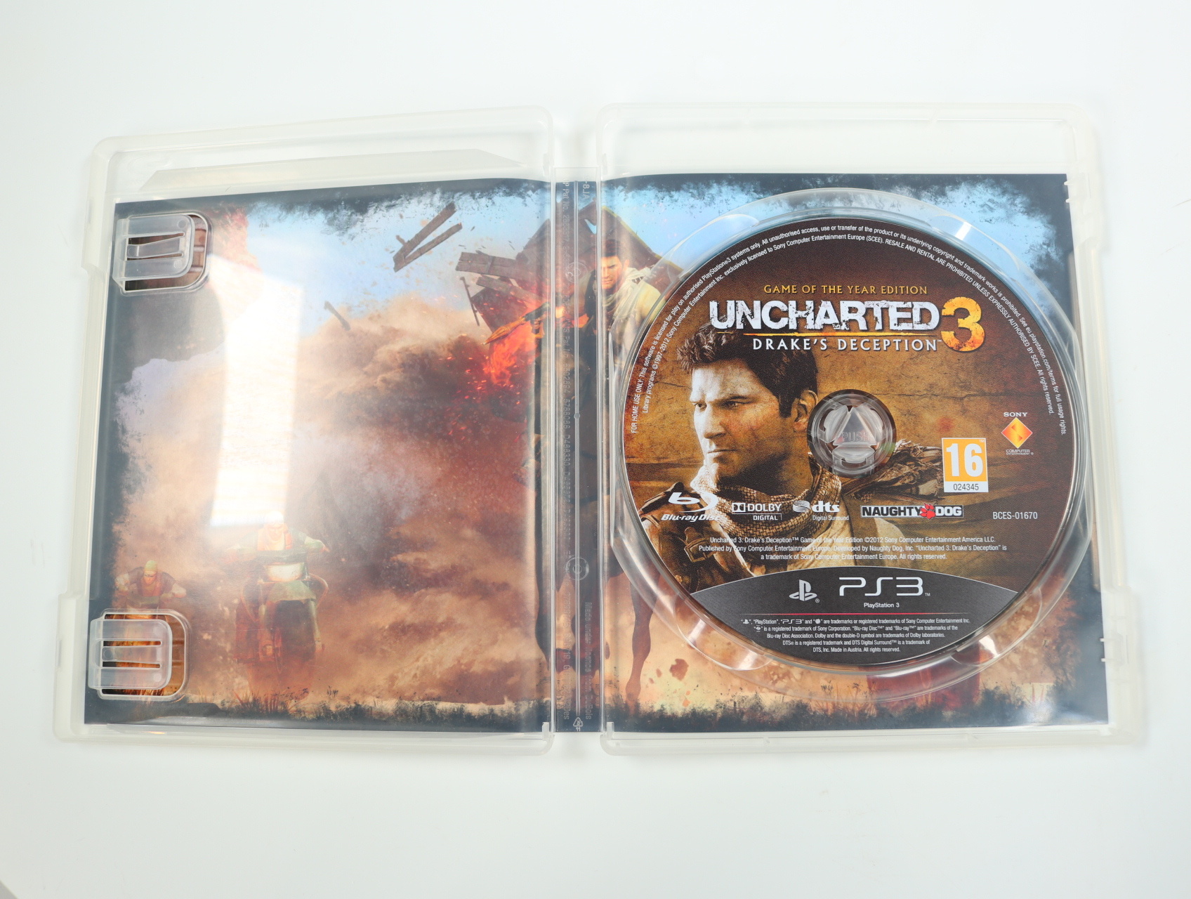PlayStation 3 - Uncharted 3: Drake's Deception [No Manual] - productfoto 3