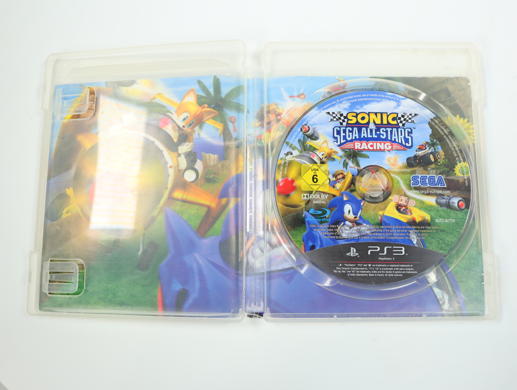 PlayStation 3 - Sonic & Sega All-Stars Racing [No Manual] - productfoto 3
