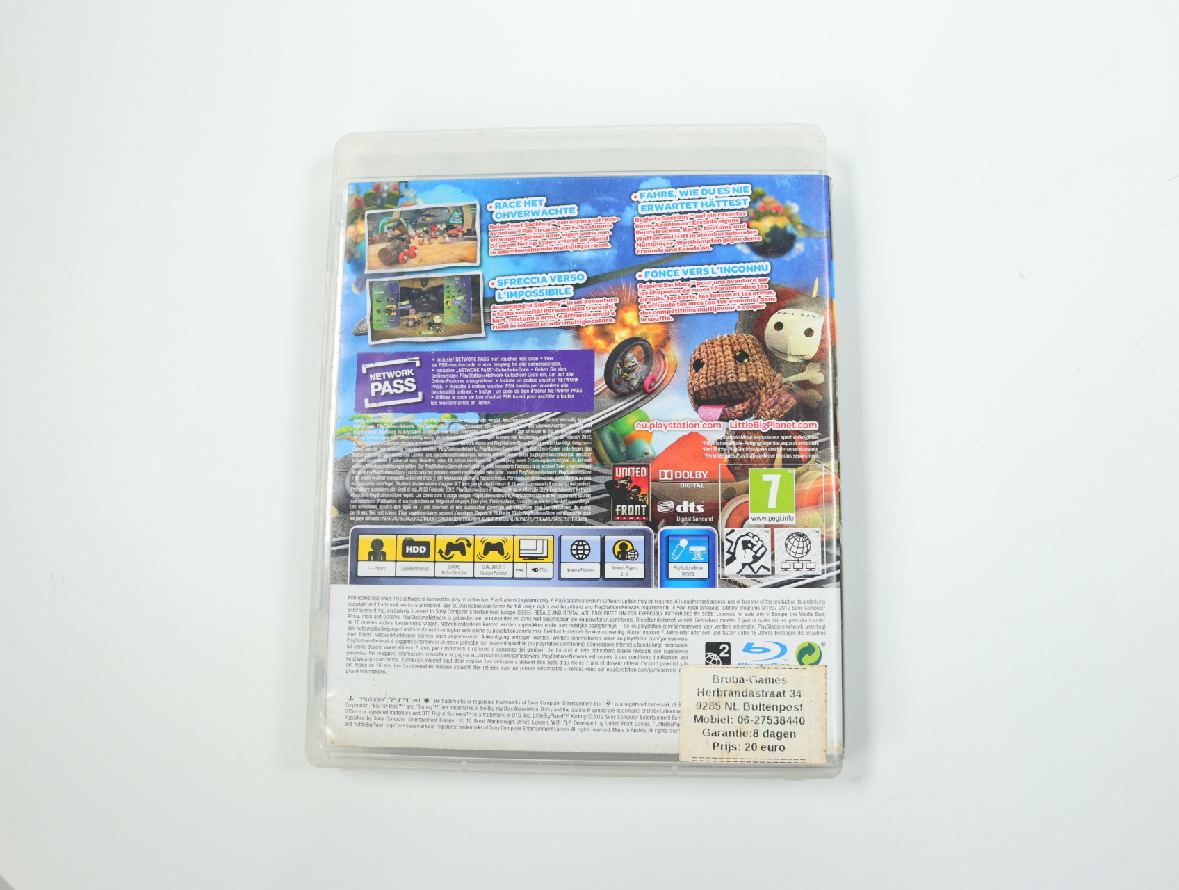PlayStation 3 - LittleBigPlanet Karting - productfoto 2