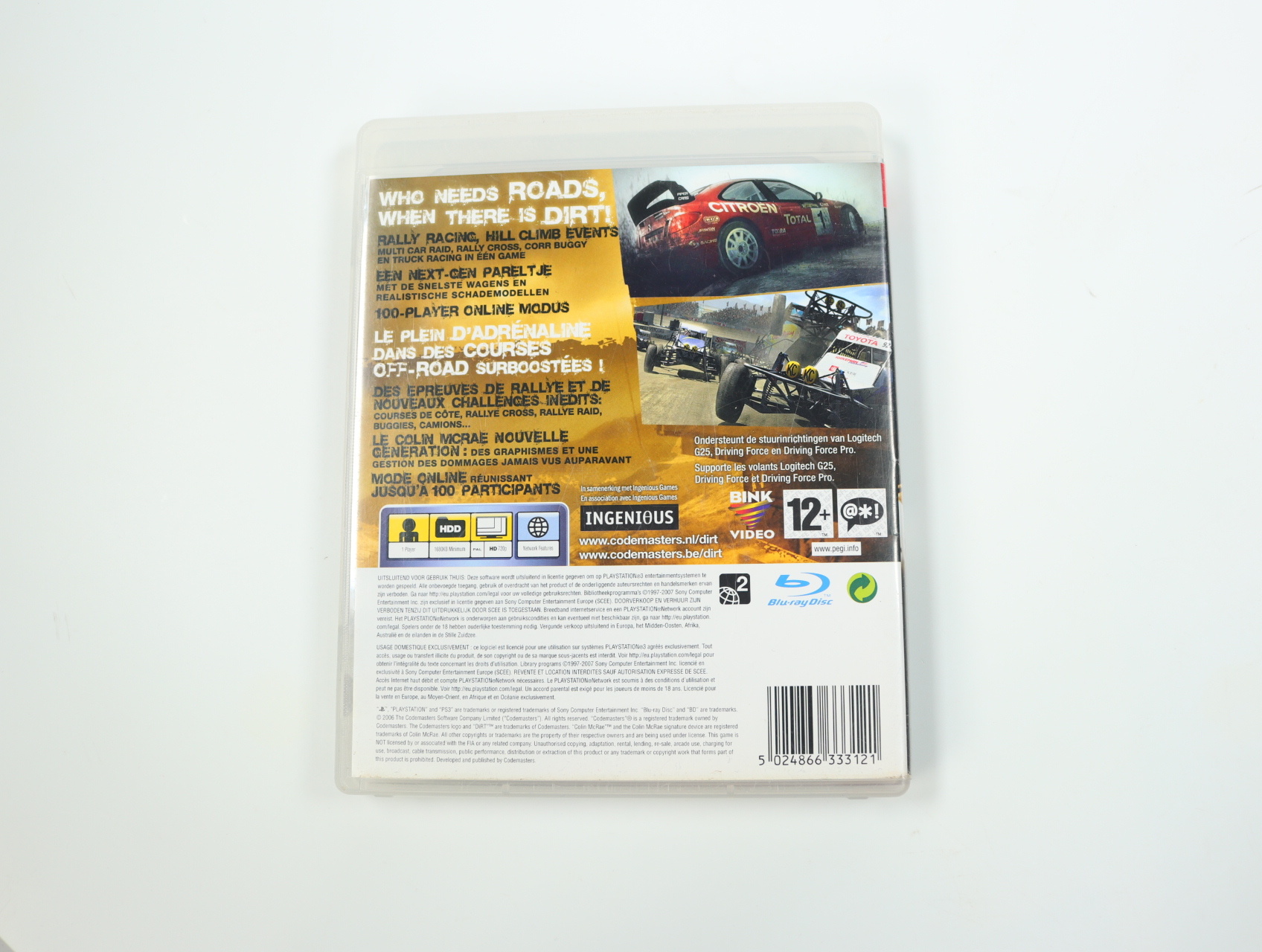 PlayStation 3 - Colin McRae: DiRT - productfoto 2