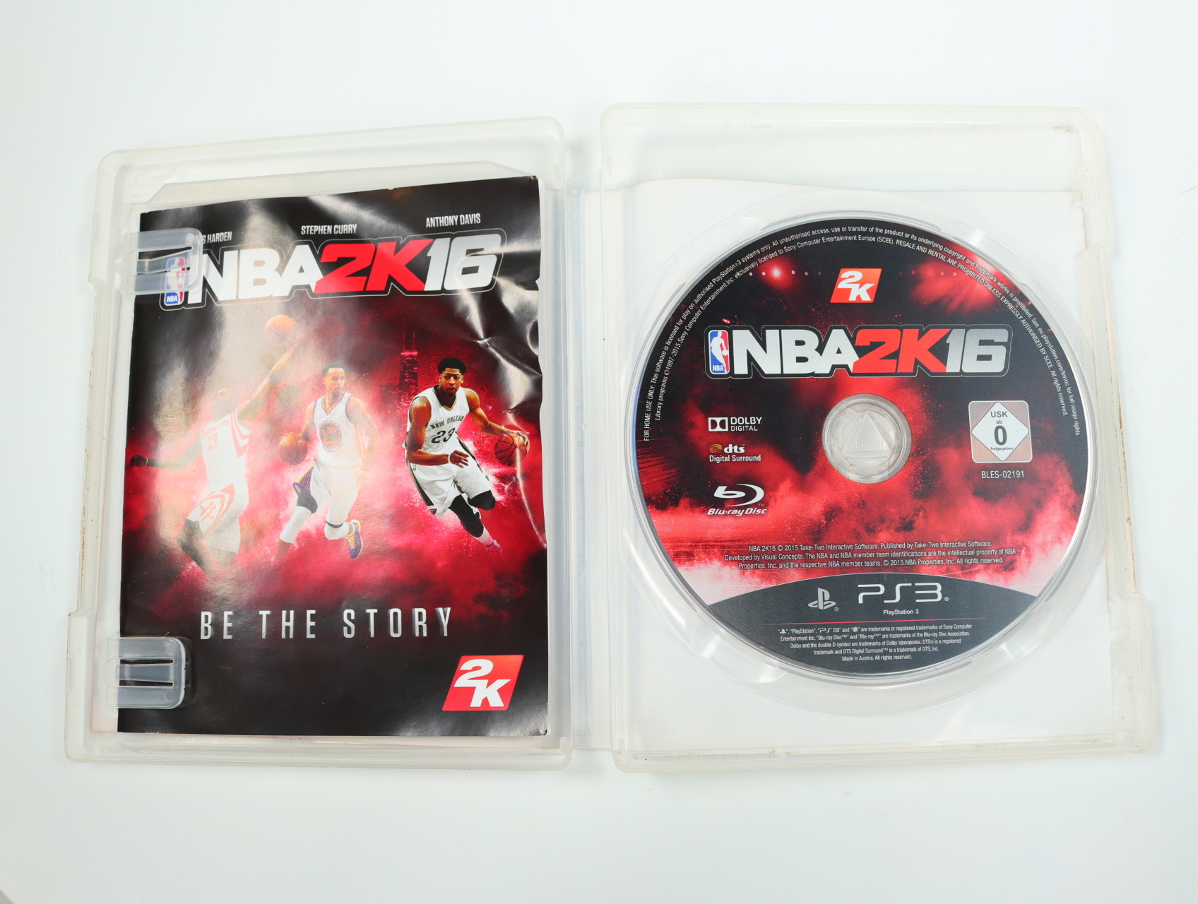 PlayStation 3 - NBA 2K16 - productfoto 3