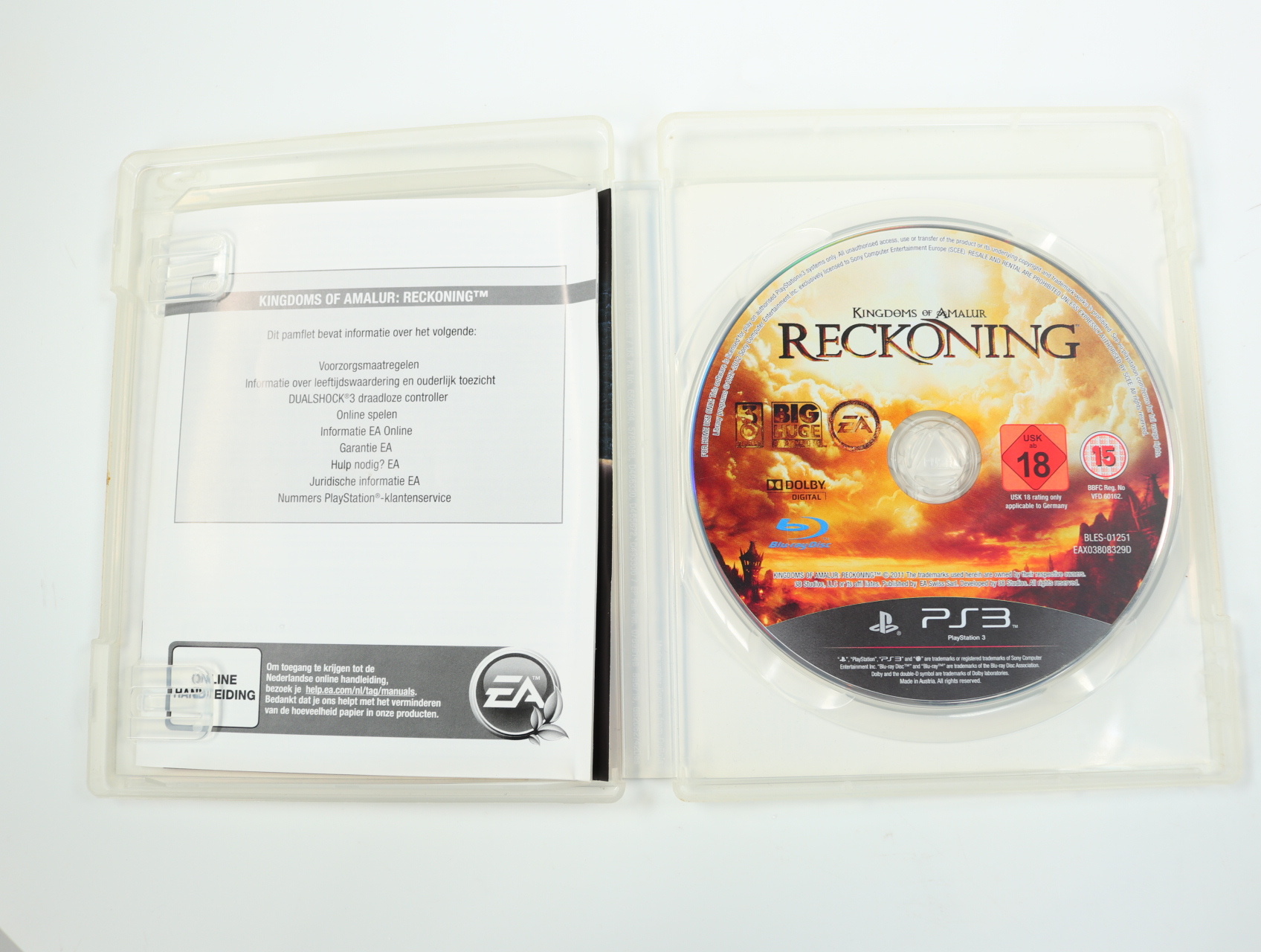 PlayStation 3 - Kingdoms of Amalur: Reckoning - Big Huge Games - productfoto 3