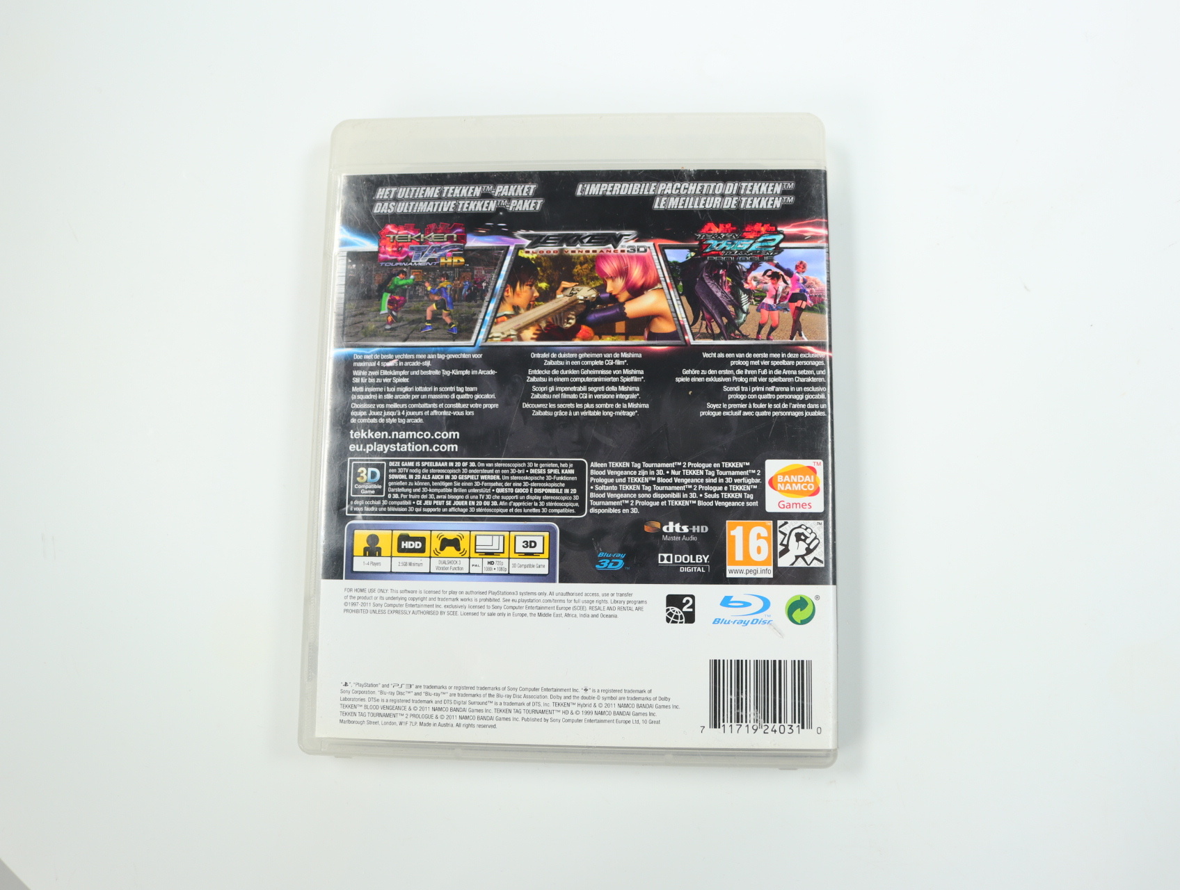 PlayStation 3 - Tekken Hybrid [No Manual] - productfoto 2