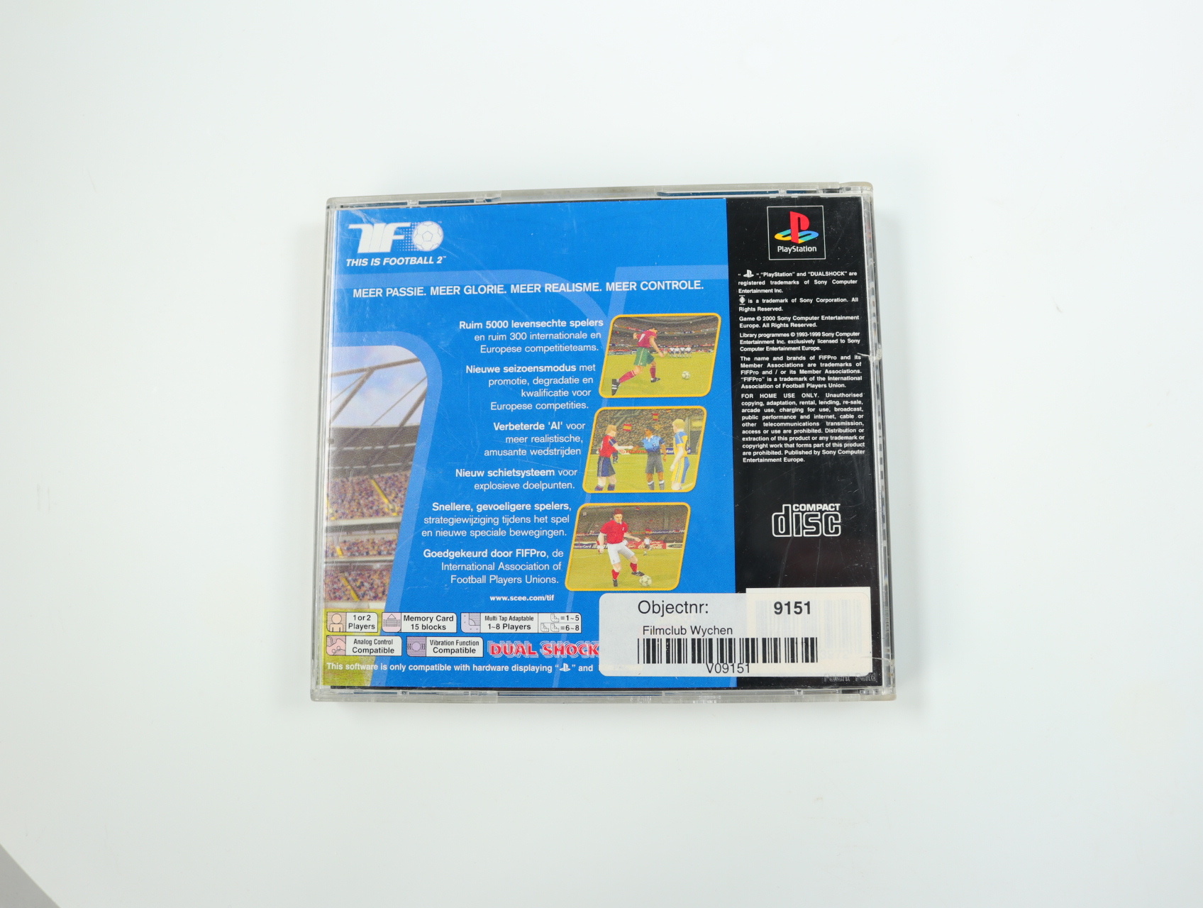 PlayStation 1 - This Is Football 2 - productfoto 2