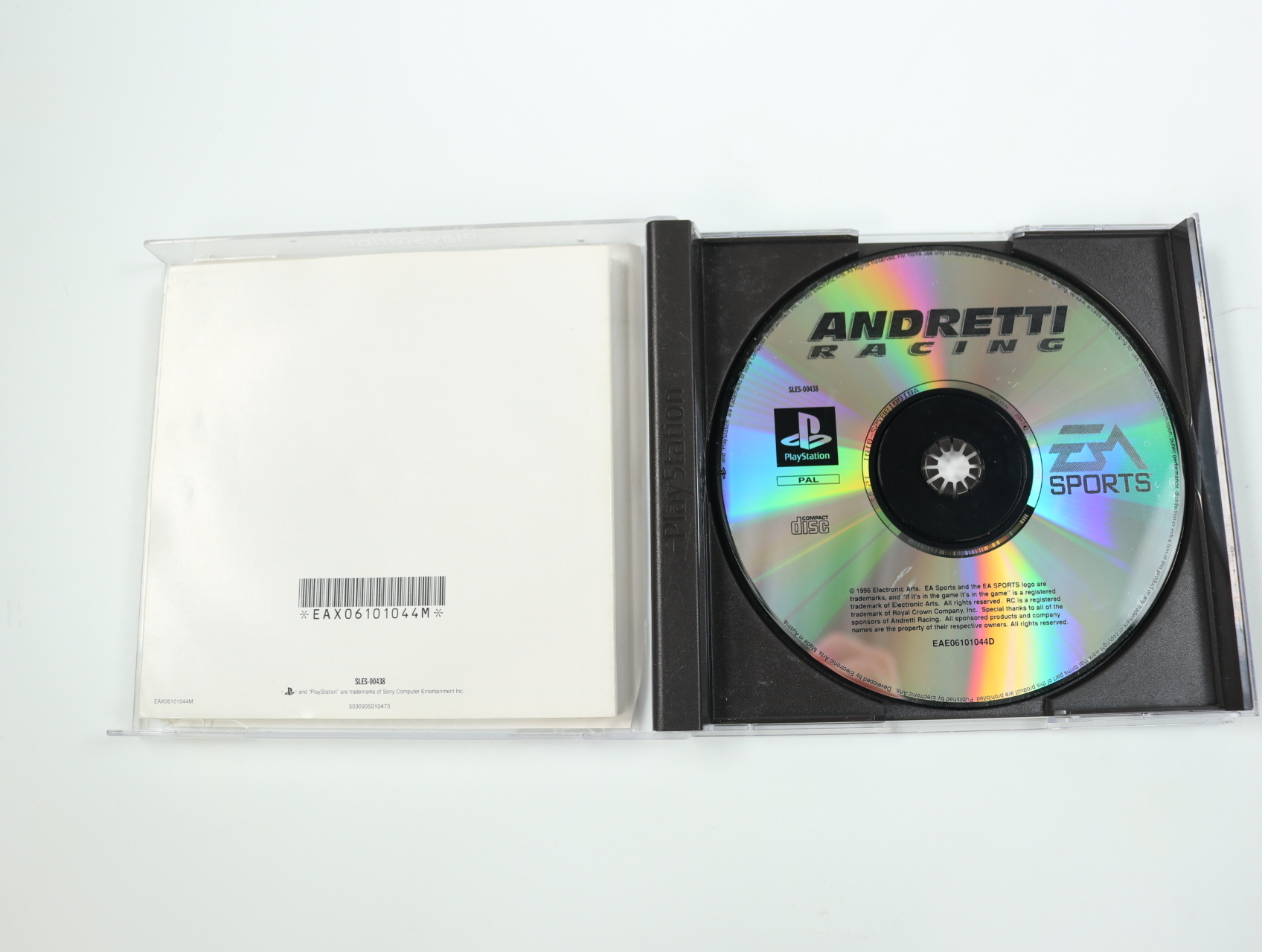 PlayStation 1 - Andretti Racing - productfoto 3