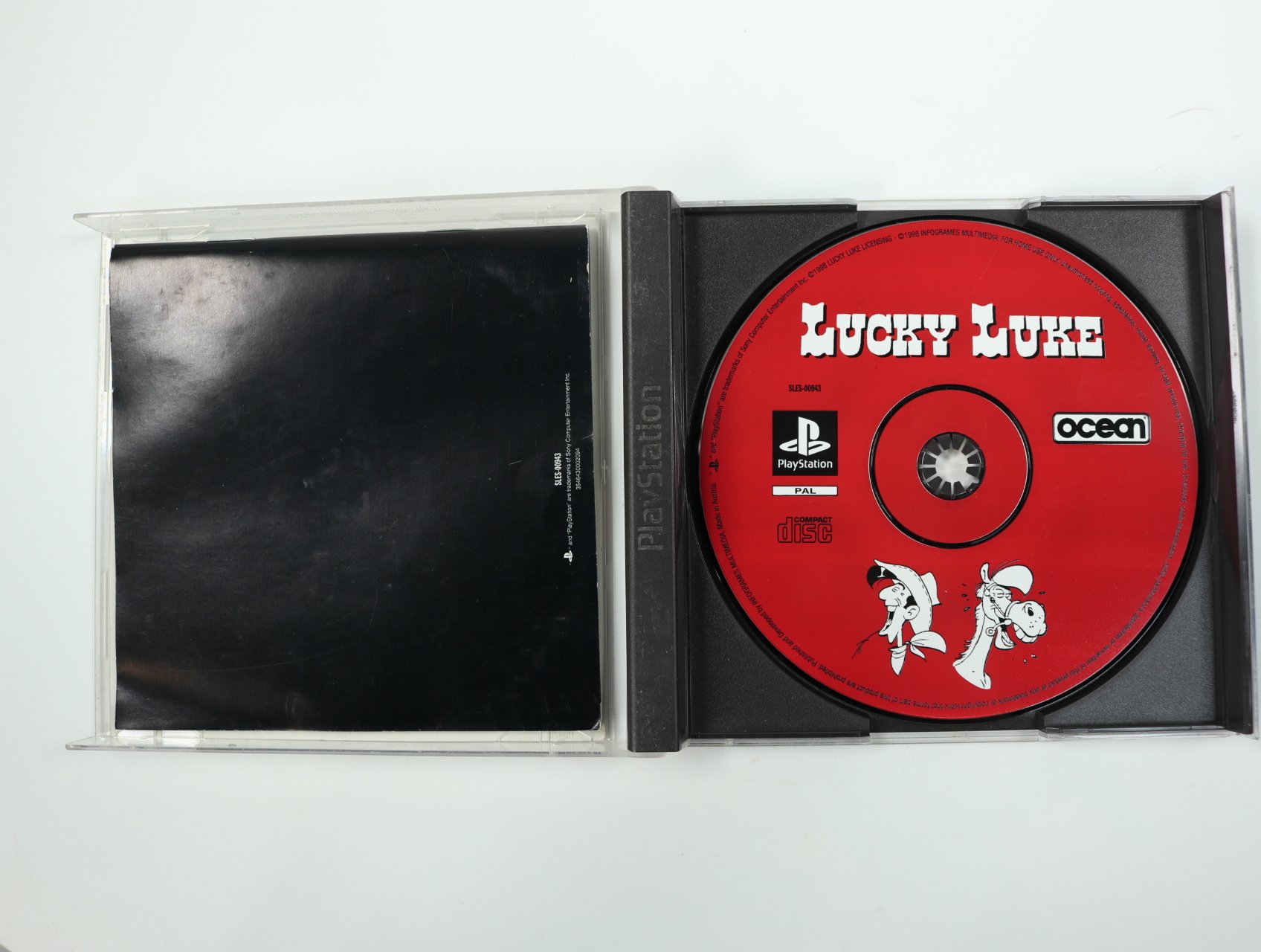 PlayStation 1 - Lucky Luke - productfoto 3