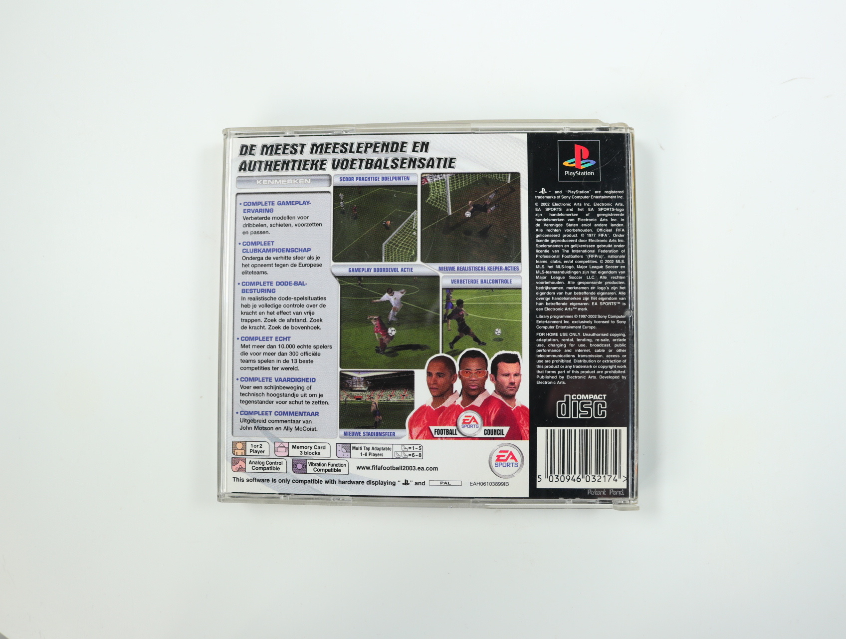 PlayStation 1 - FIFA Football 2003 - productfoto 2