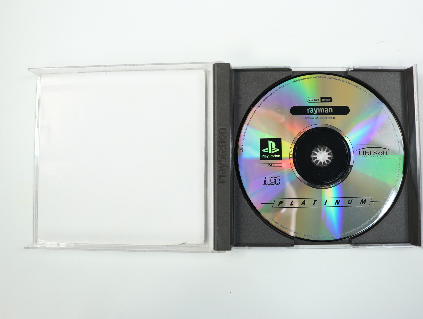 PlayStation 1 - Rayman [Platinum] [No Manual] - productfoto 3