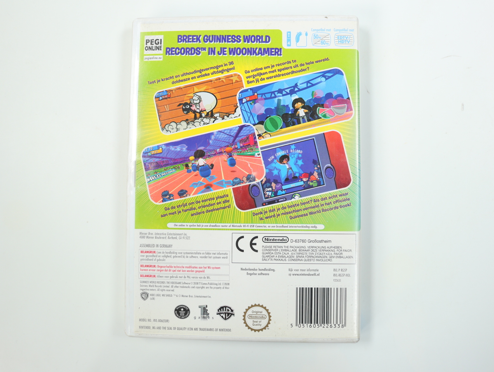 Wii - Guinness World Records: The Videogame [No Manual] - productfoto 2