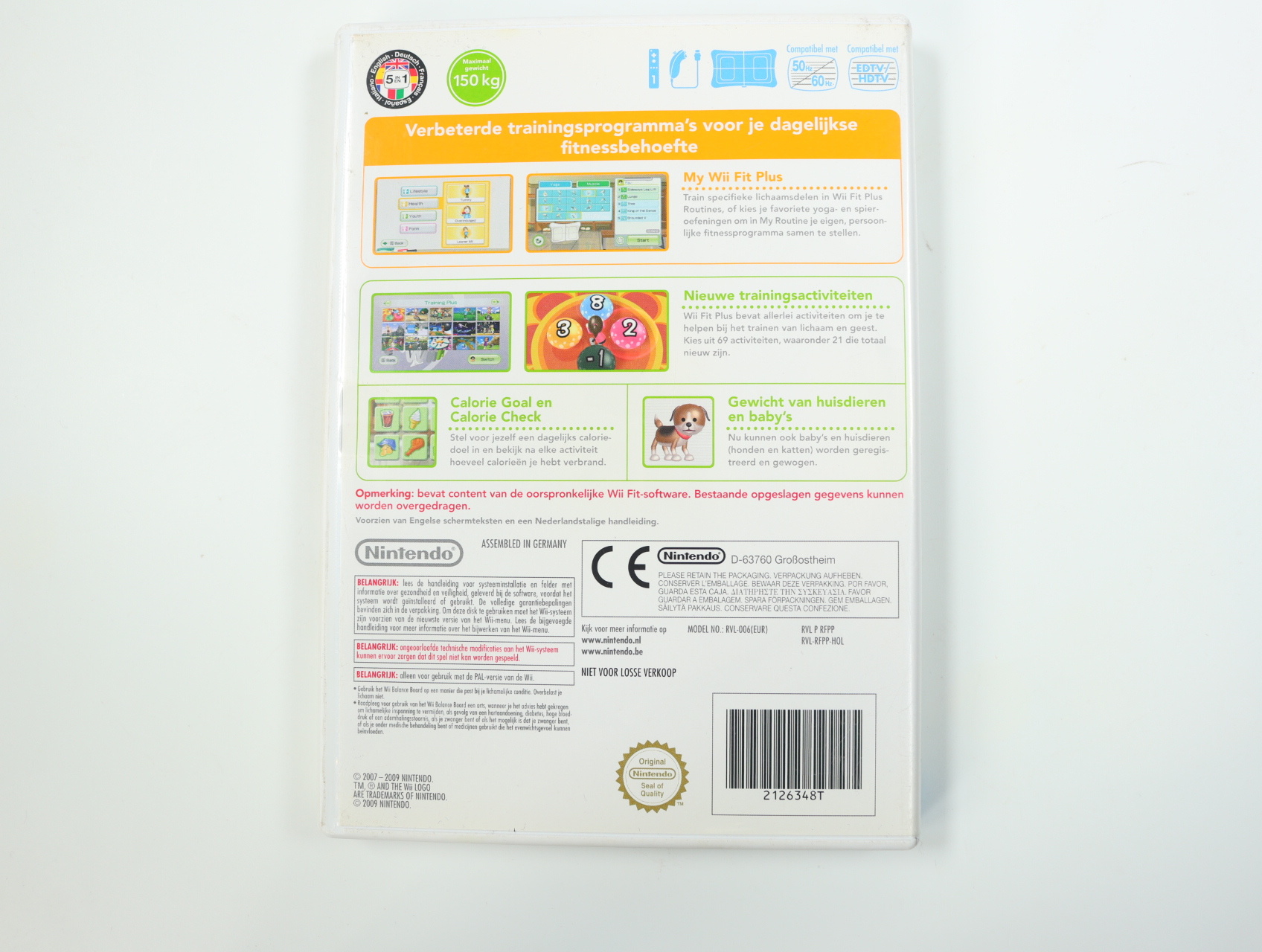 Wii - Fit Plus [No Manual] - productfoto 2