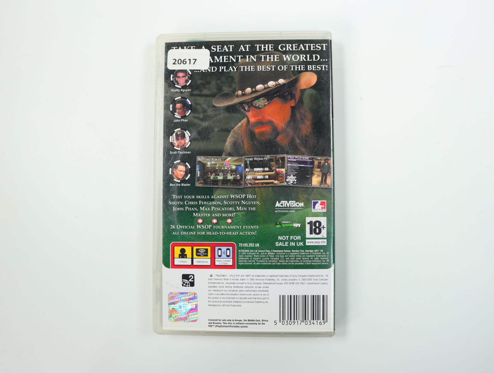 PSP - World Series of Poker - productfoto 2