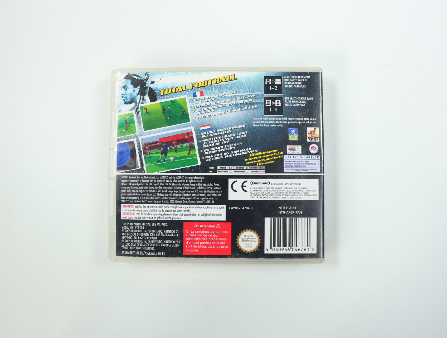 Nintendo DS - FIFA 06 - productfoto 2