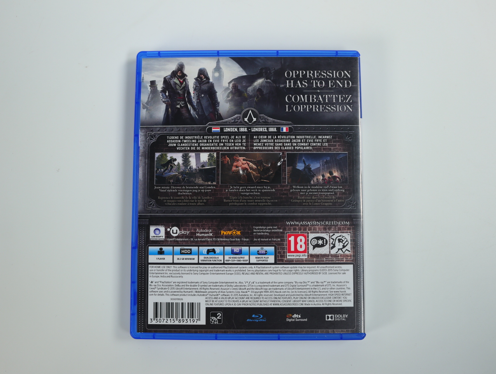 Playstation 4 - Assassin's Creed Syndicate [Gebruikt] - Gebruikt - productfoto 3