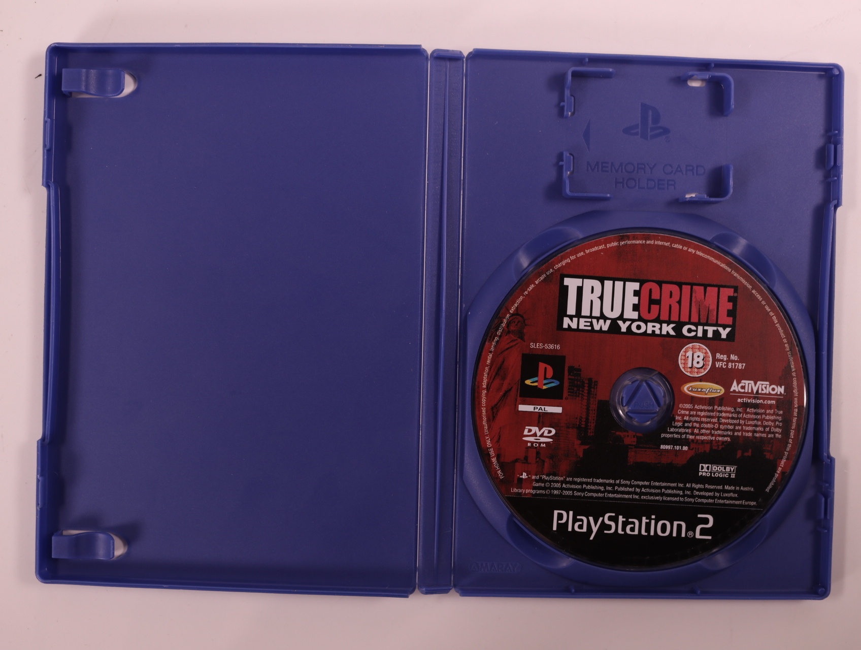 PlayStation 2 - True Crime: New York City [No Manual] - Nieuw - productfoto 3
