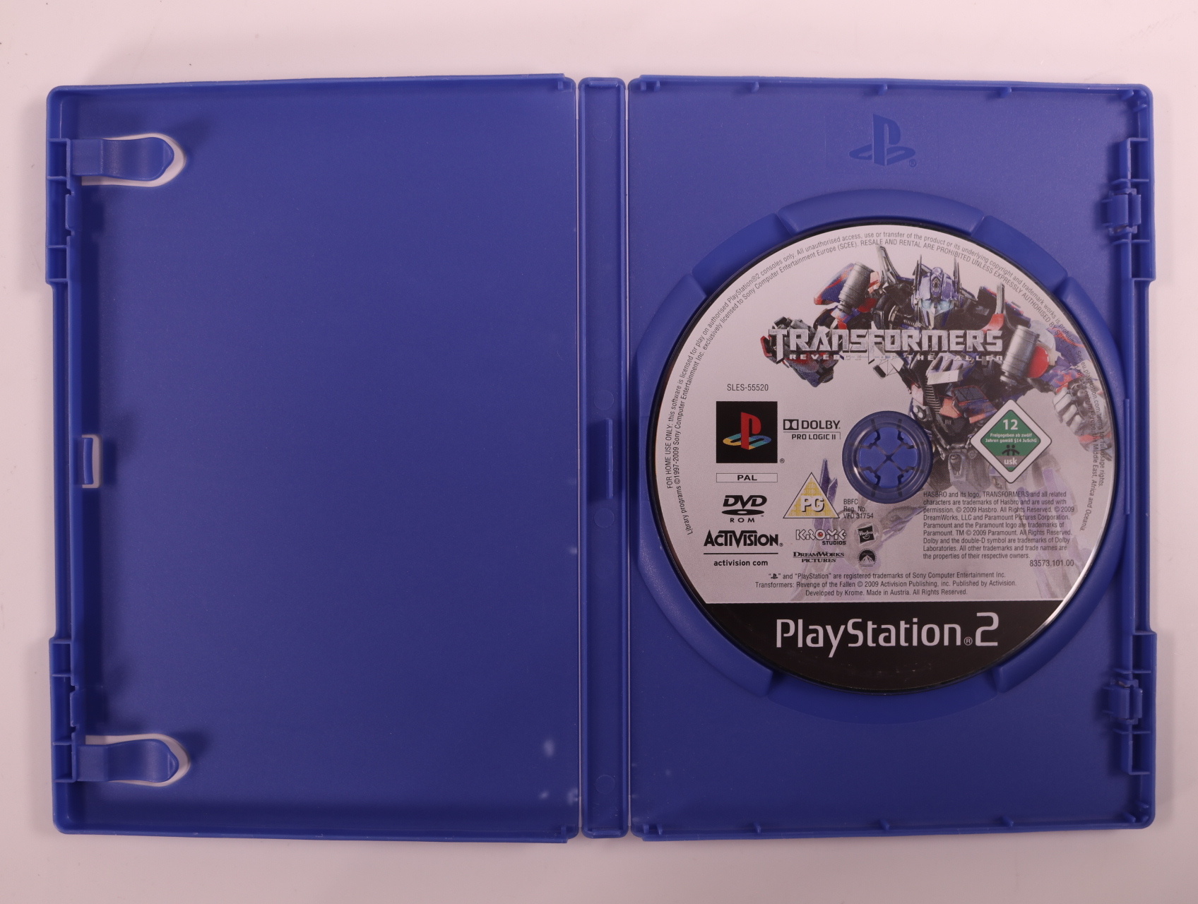 PlayStation 2 - Transformers: Revenge of the Fallen [No Manual] - productfoto 3