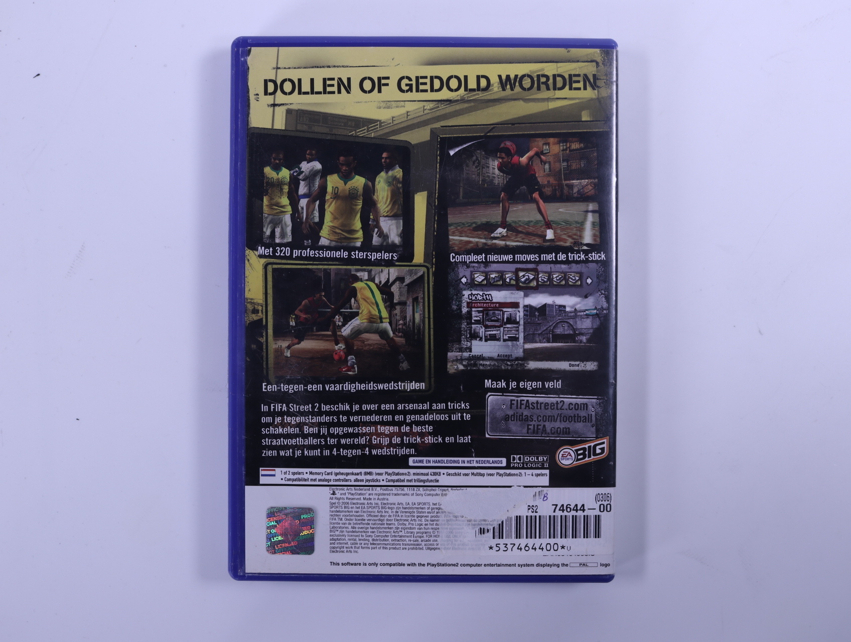 PlayStation 2 - FIFA Street 2 [No Manual] - EA Canada - productfoto 2