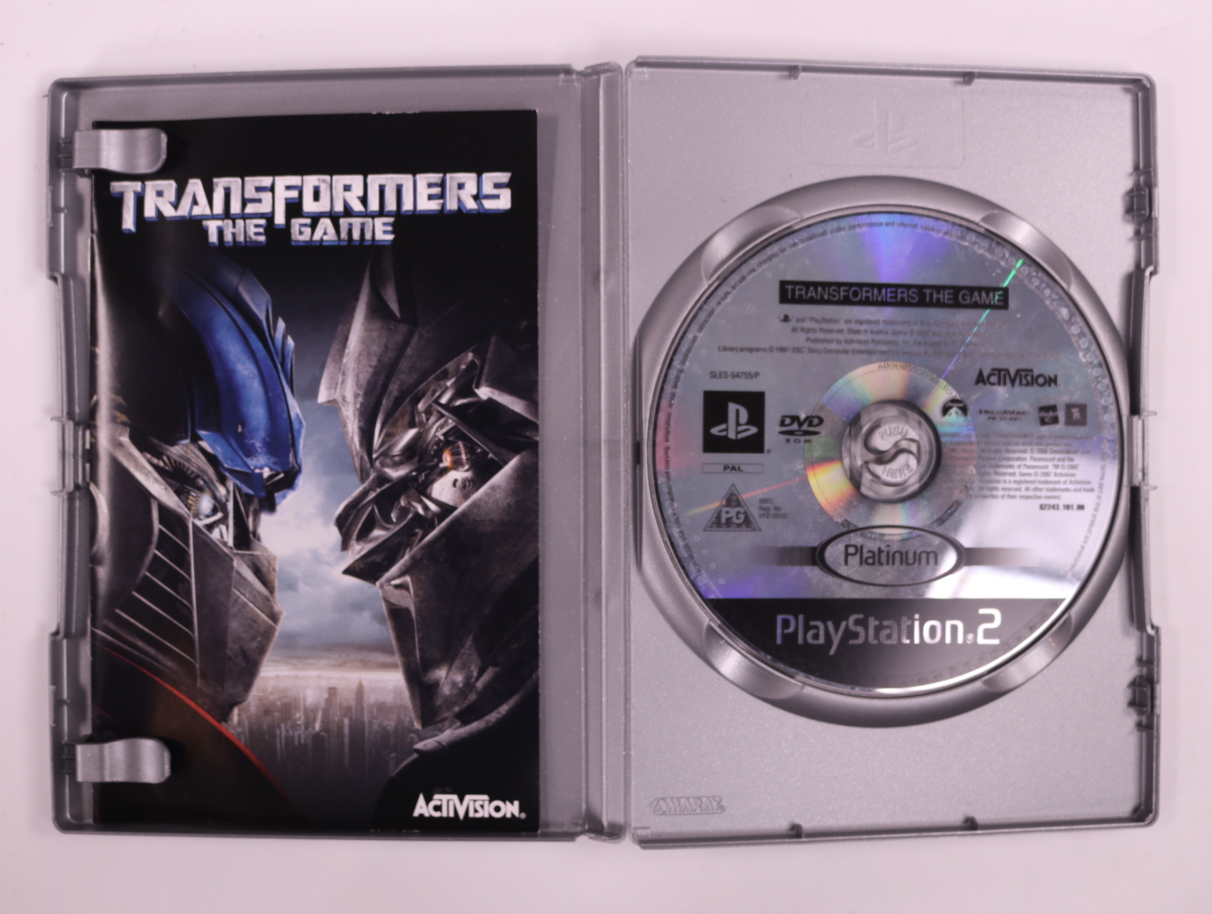 PlayStation 2 - Transformers: The Game [Platinum Hits] - productfoto 3