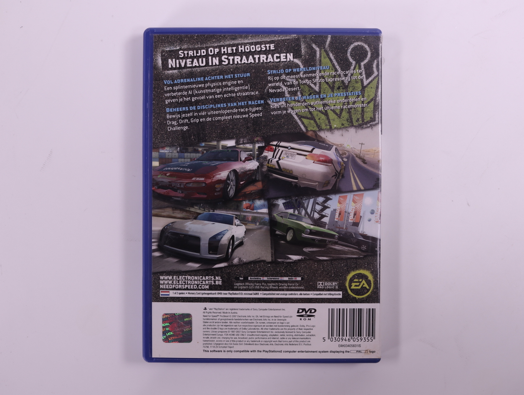 PlayStation 2 - Need for Speed: ProStreet [No Manual] - productfoto 2