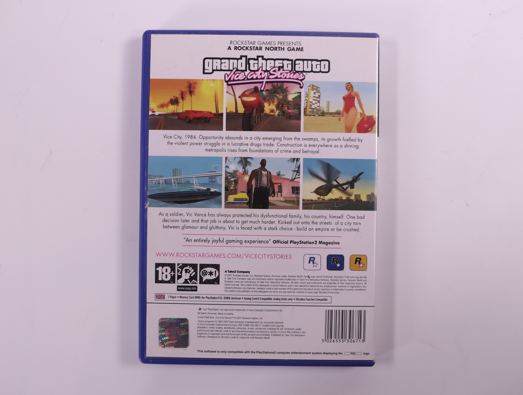PlayStation 2 - Grand Theft Auto: Vice City Stories [No Manual] - productfoto 2