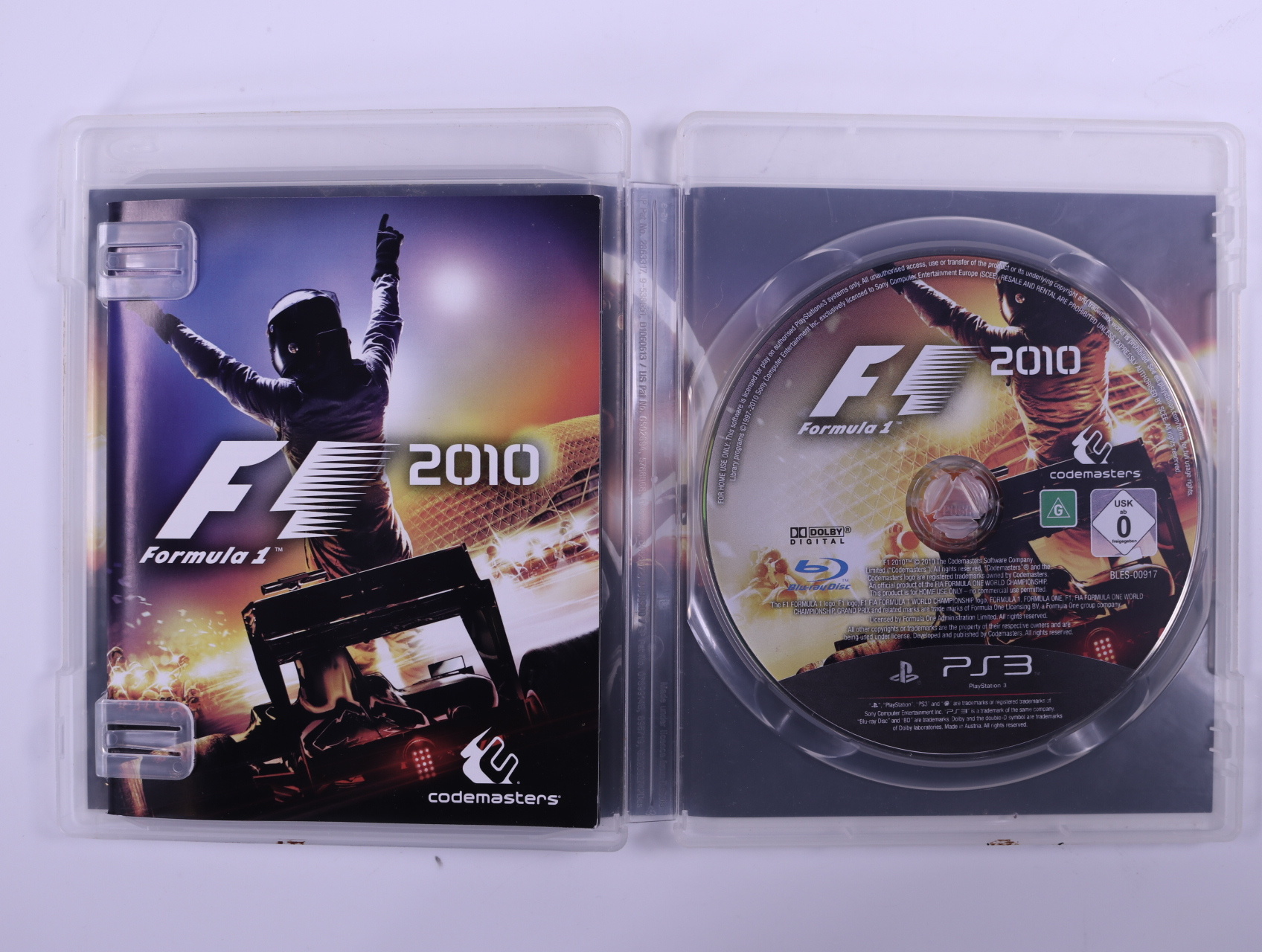 PlayStation 3 - F1 2010 - Codemasters Birmingham - productfoto 3