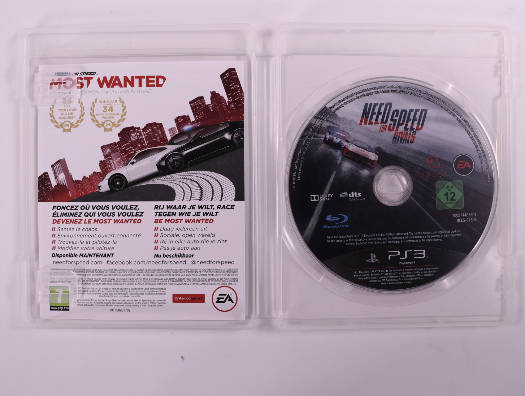PlayStation 3 - Need for Speed: Rivals - productfoto 3