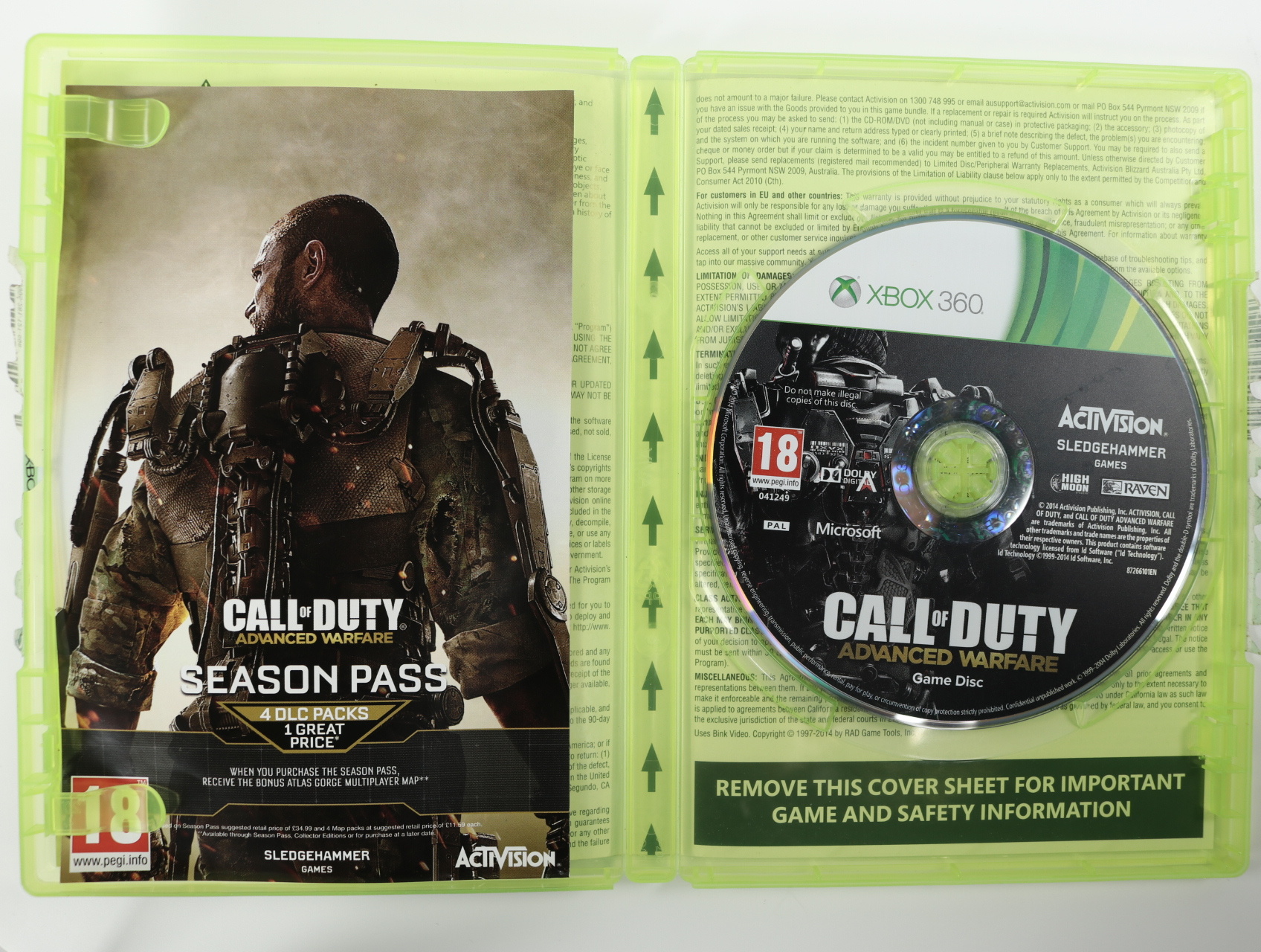 Xbox 360 - Call of Duty: Advanced Warfare - productfoto 2