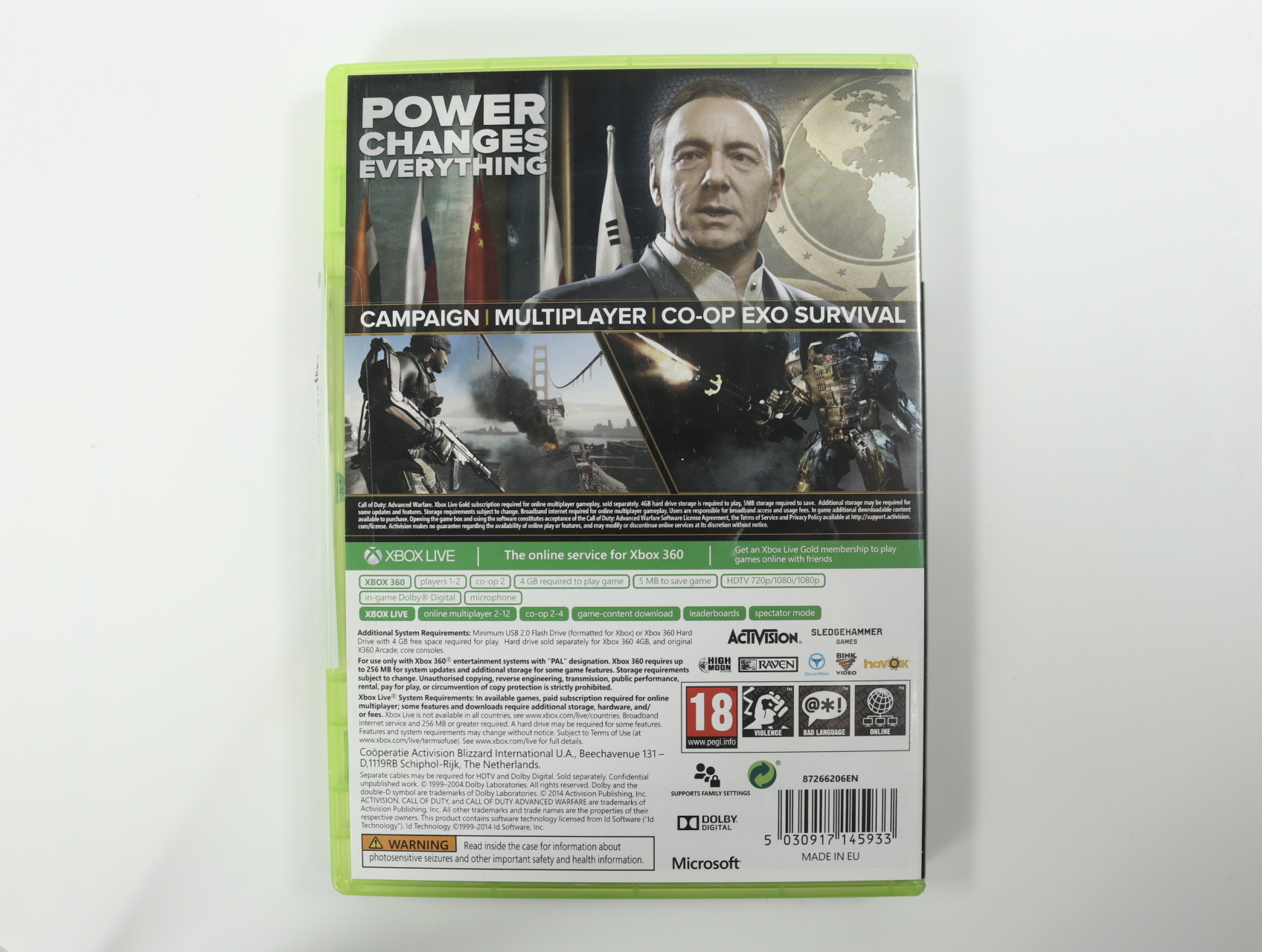 Xbox 360 - Call of Duty: Advanced Warfare - productfoto 3
