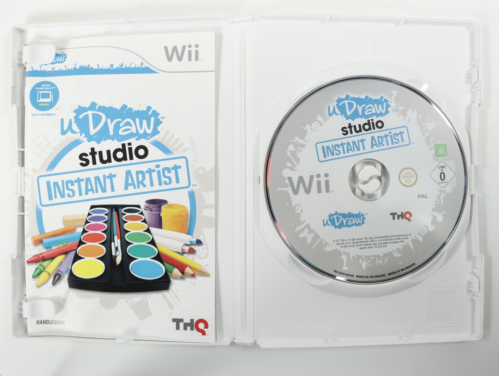 Nintendo Wii - uDraw Studio: Instant Artist - productfoto 2