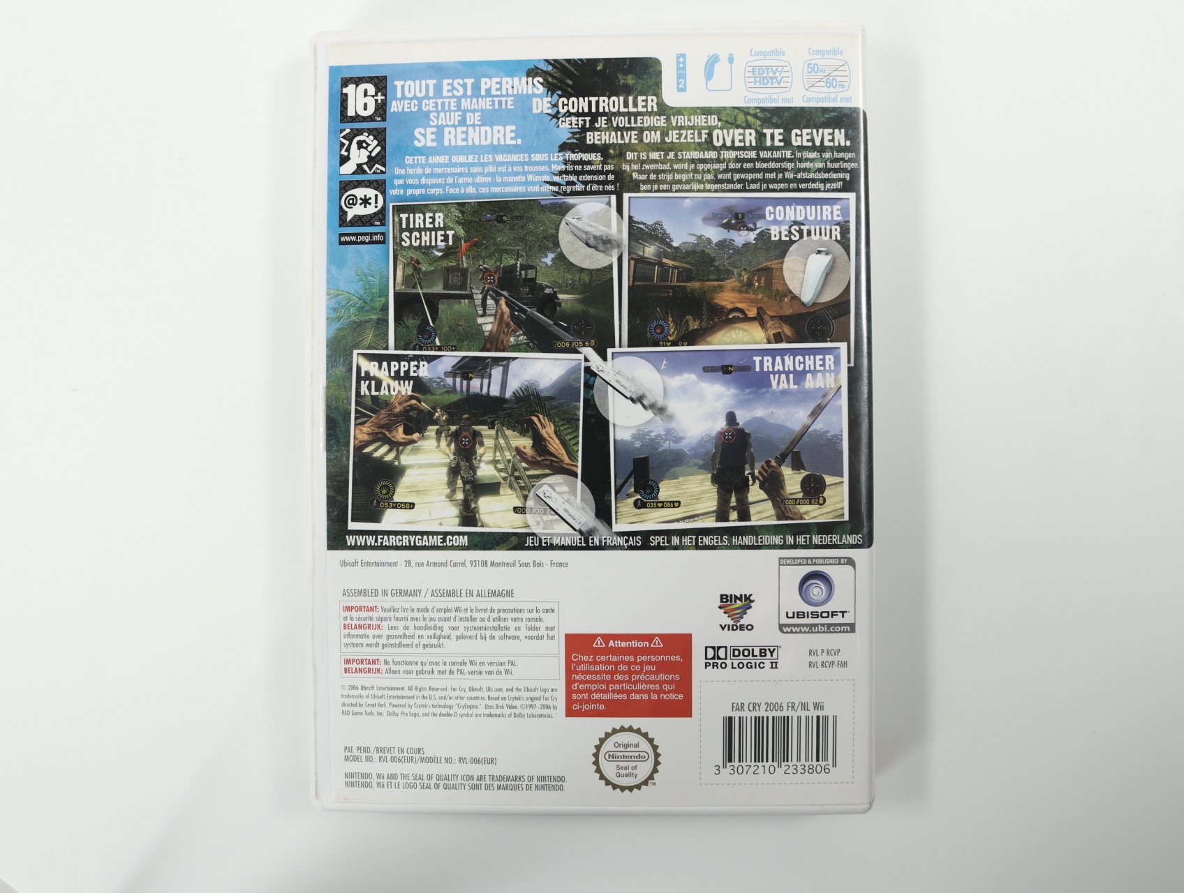 Nintendo Wii - Far Cry Vengeance - productfoto 3