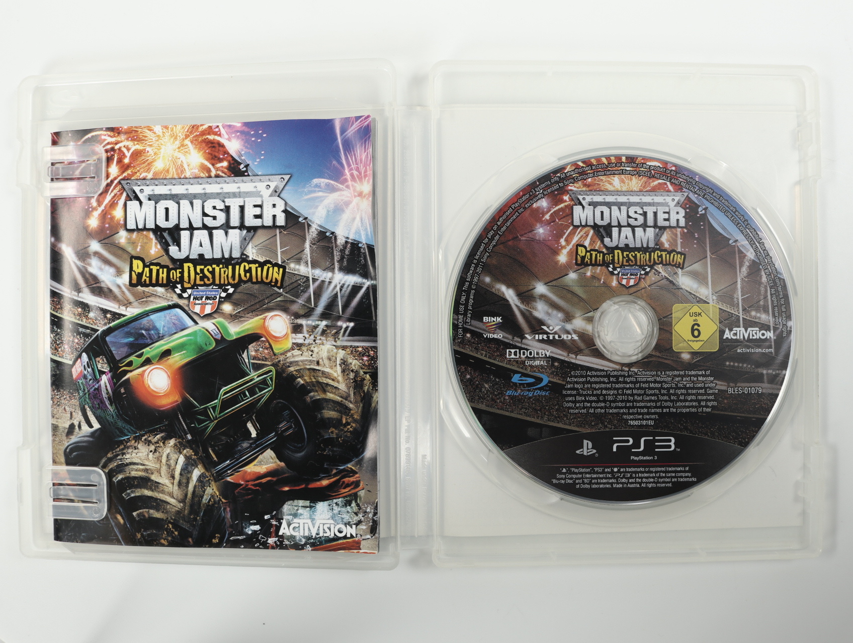 PlayStation 3 - Monster Jam: Path of Destruction - Virtuos - productfoto 2