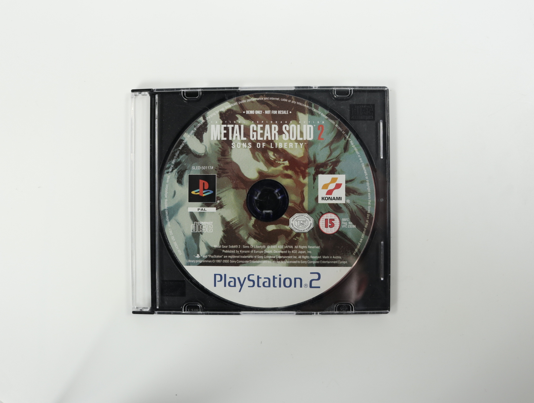 PlayStation 2 - Metal Gear Solid 2: Sons of Liberty