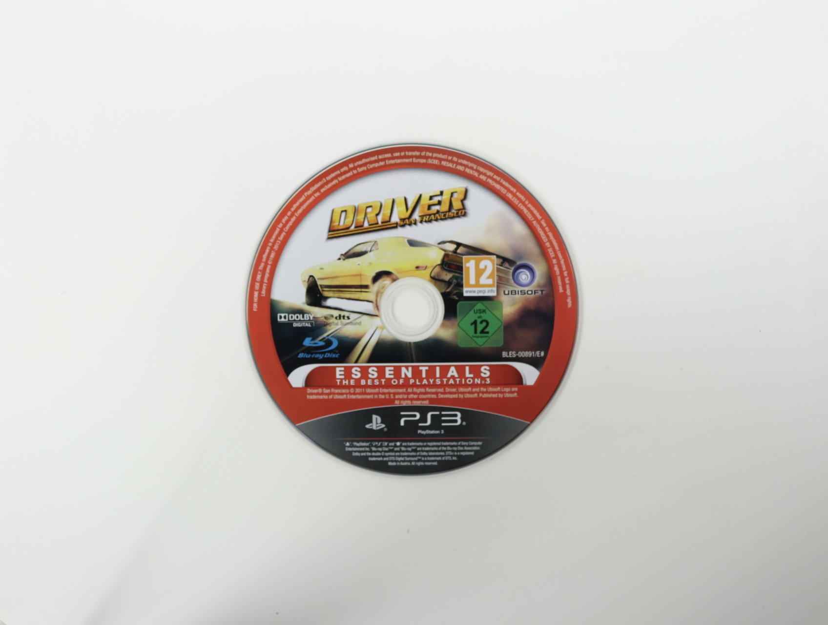 PlayStation 3 - Driver: San Francisco [Essentials] [Geen hoesje]