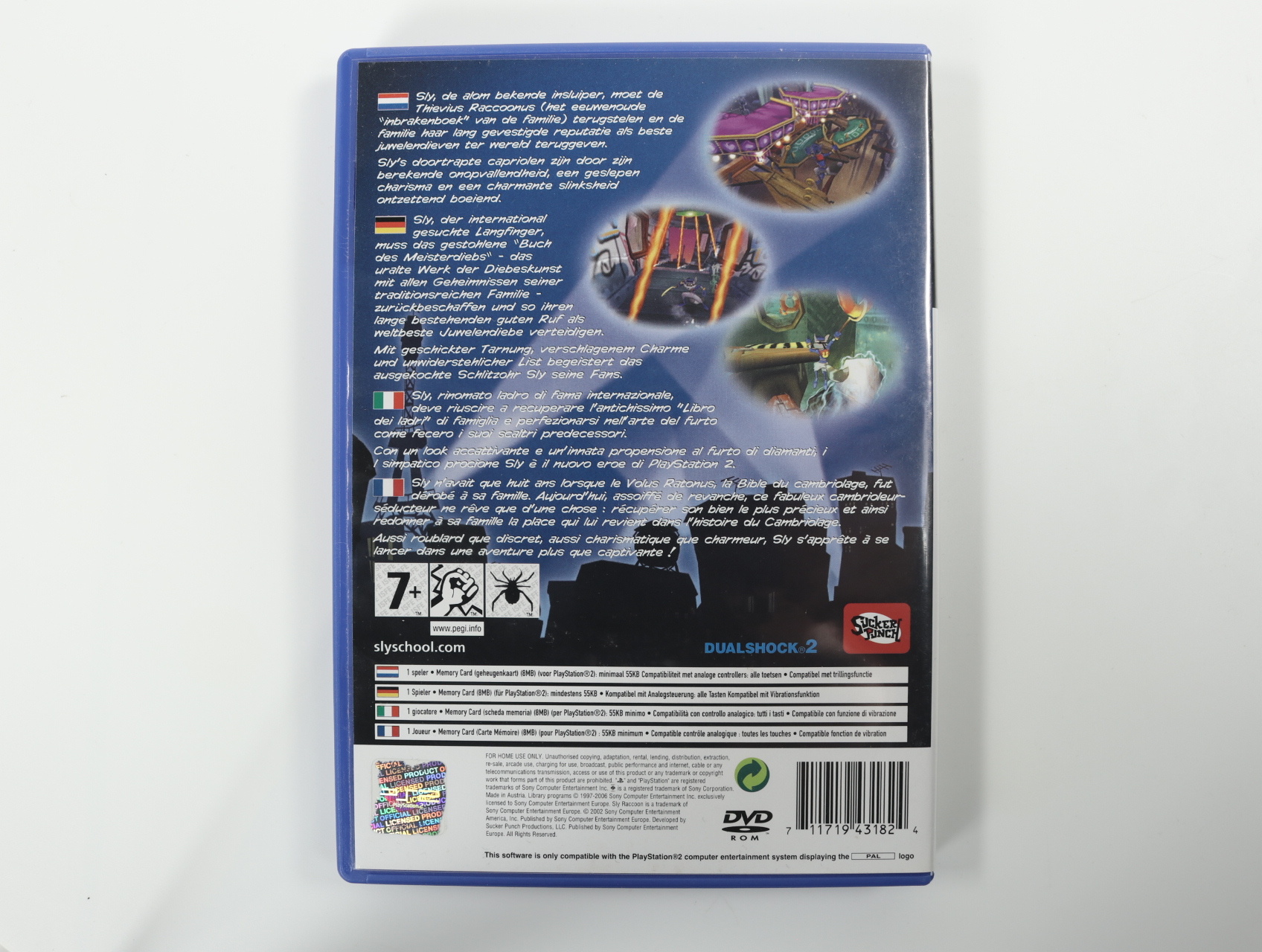 Playstation 2 - The Sly Collection - productfoto 7