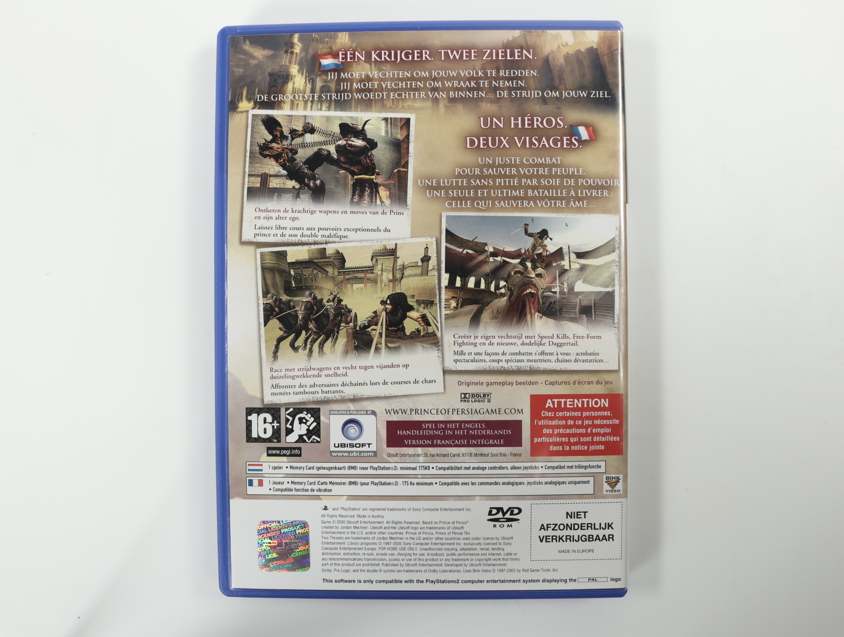 PlayStation 2 - Prince of Persia Trilogy [Limited Edition] - productfoto 10