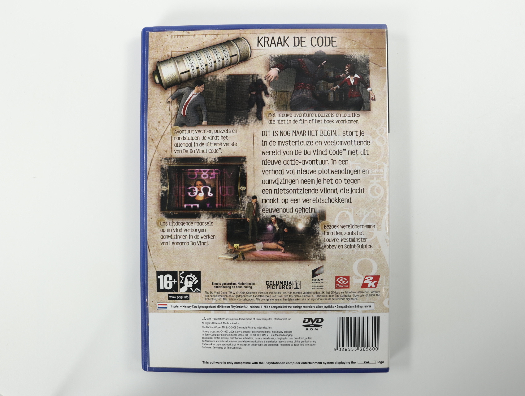 PlayStation 2 - Da Vinci Code - productfoto 2